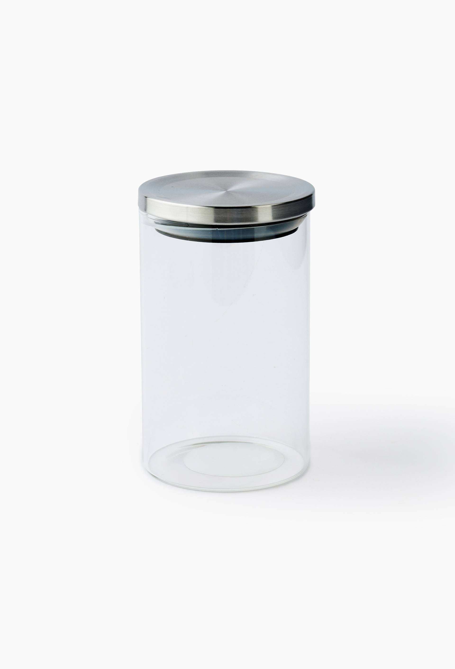 Bocal 1L, finition couvercle inox, Transparent, large image number 0