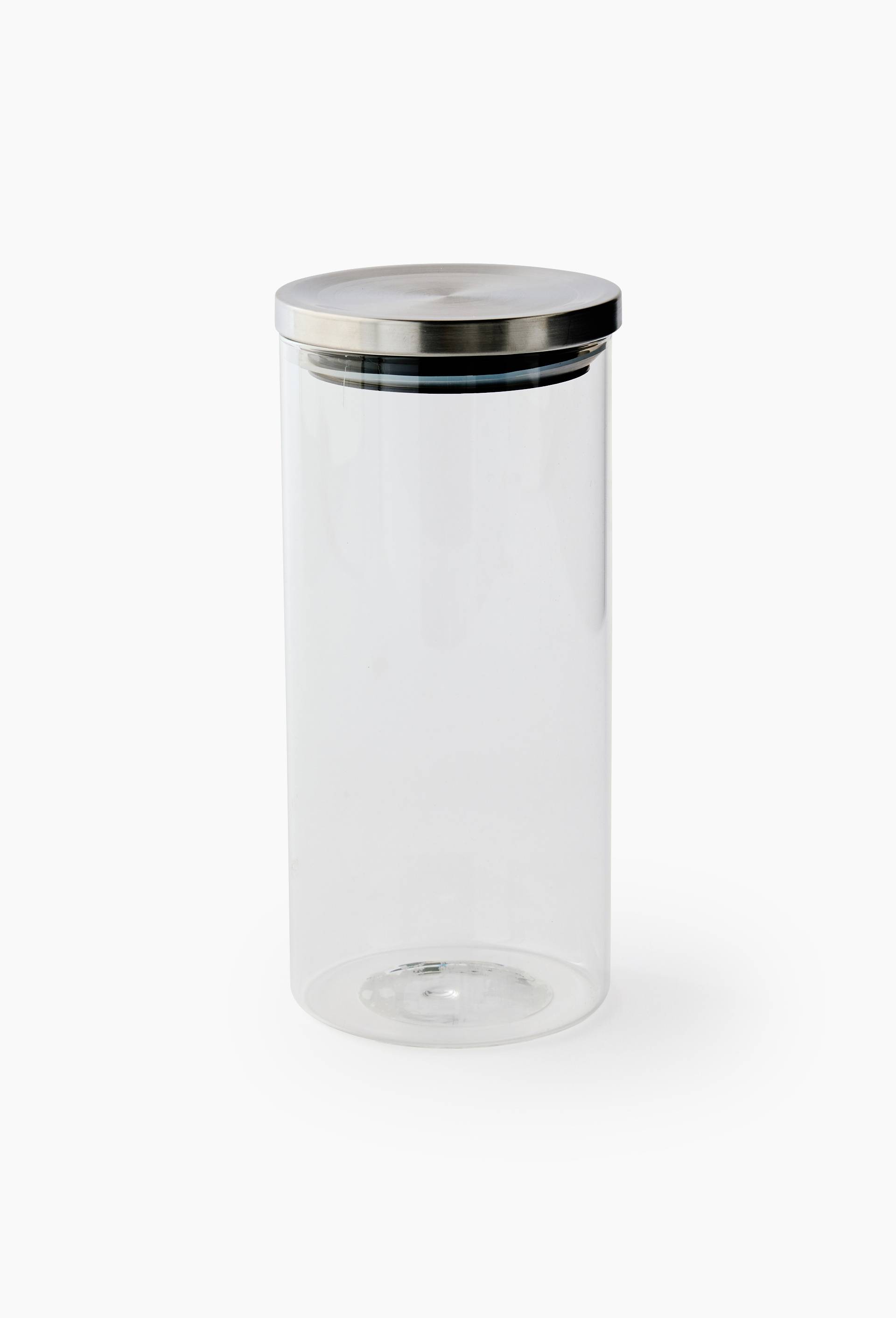 Bocal 1,5L, finition couvercle inox, Transparent, large image number 0.0