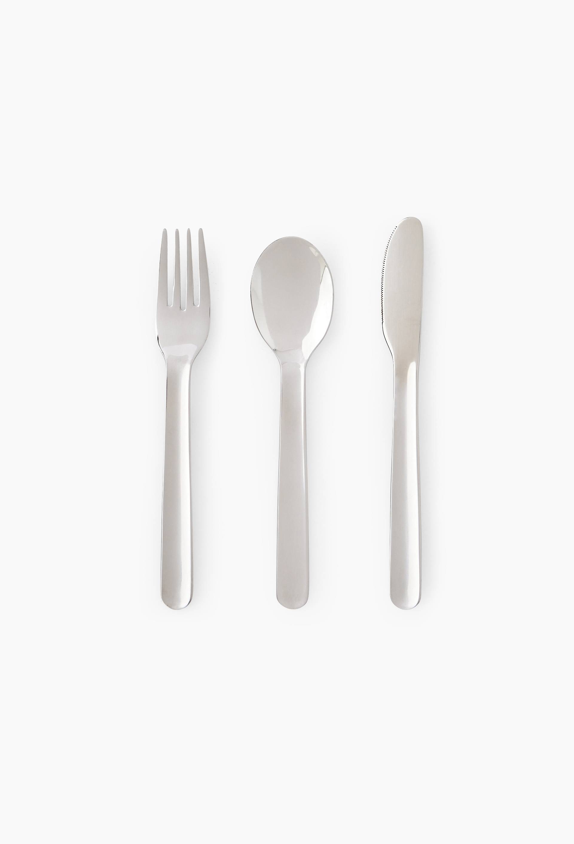 Kit de couverts nomade, Argent, large image number 0