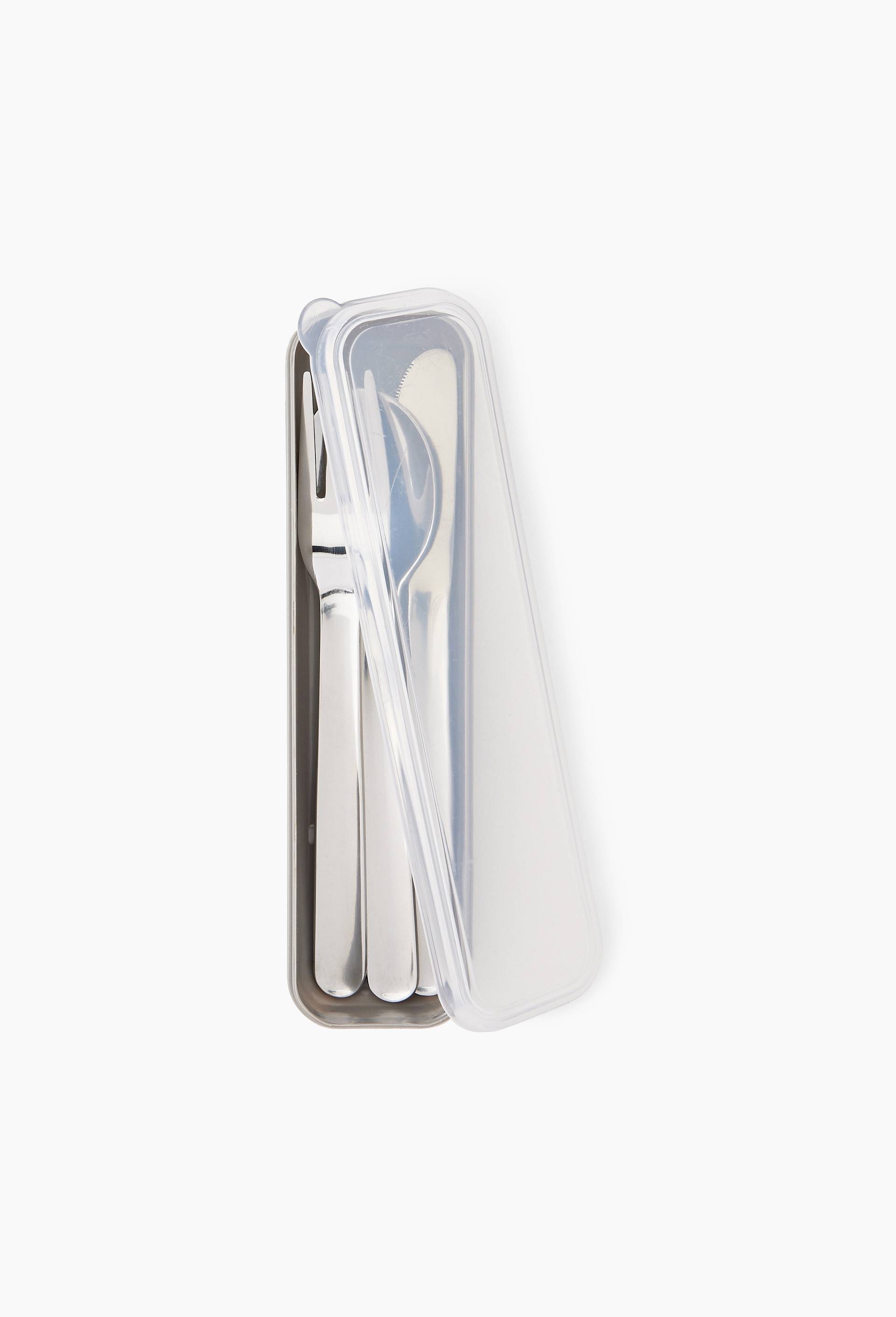 Kit de couverts nomade, Argent, large image number 1