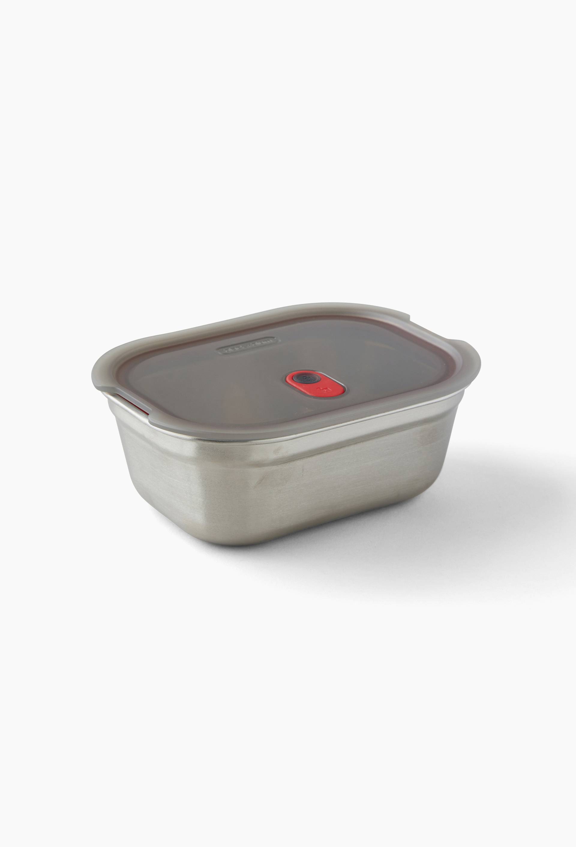 Boite repas 90cl, Argent, large image number 0