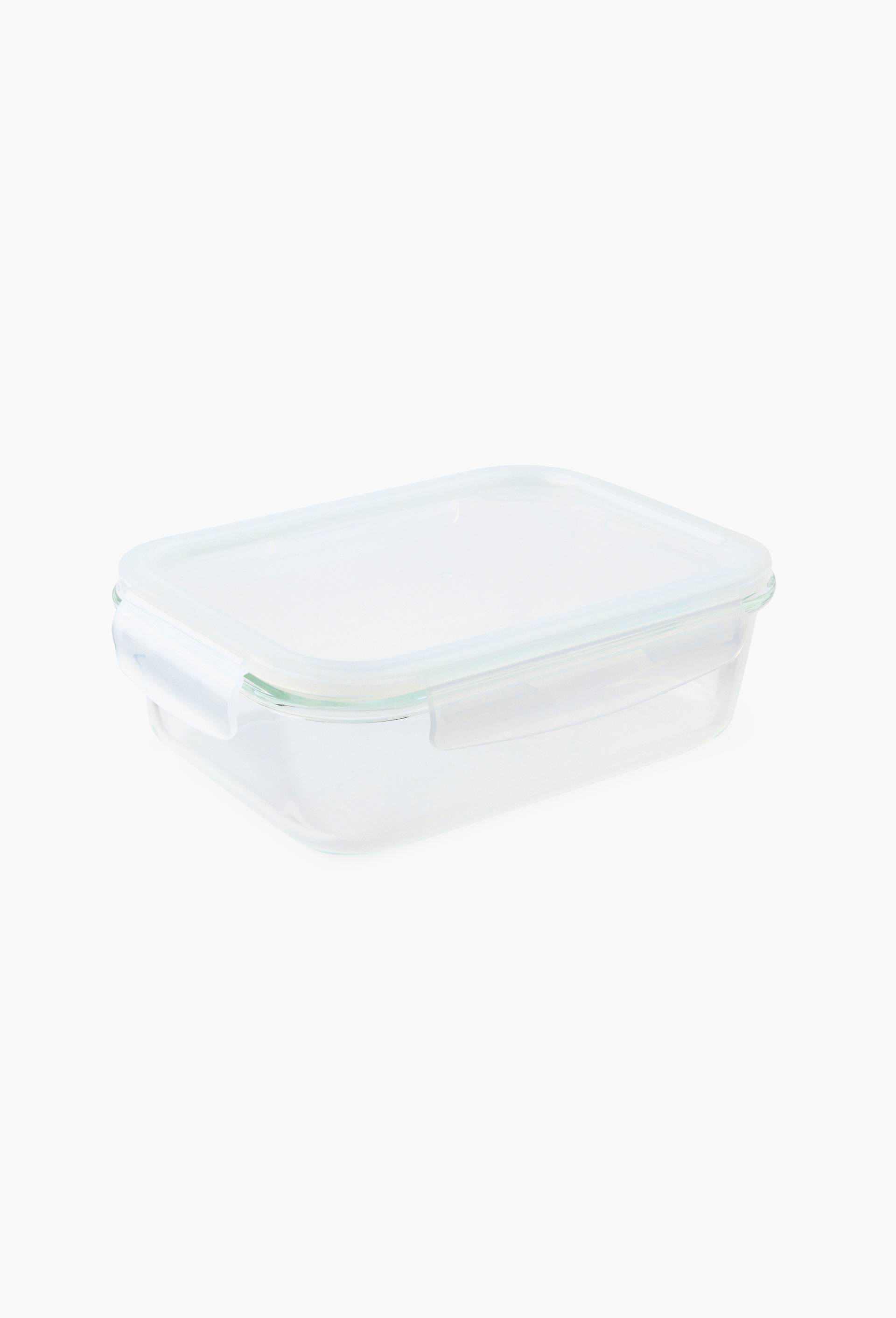 Boite herm&eacute;tique 1,5L, gamme 4 clips en verre, Transparent, large image number 0