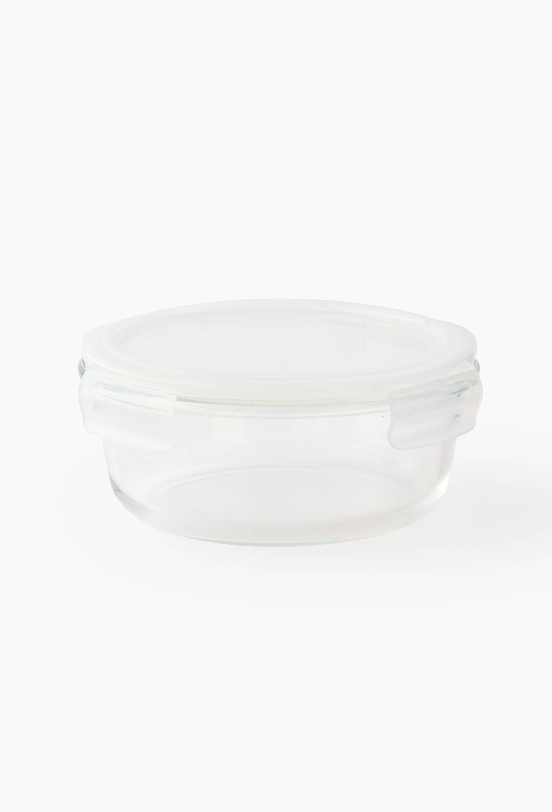 Boite herm&eacute;tique 95cl, gamme 4 clips en verre, Transparent, large image number 0