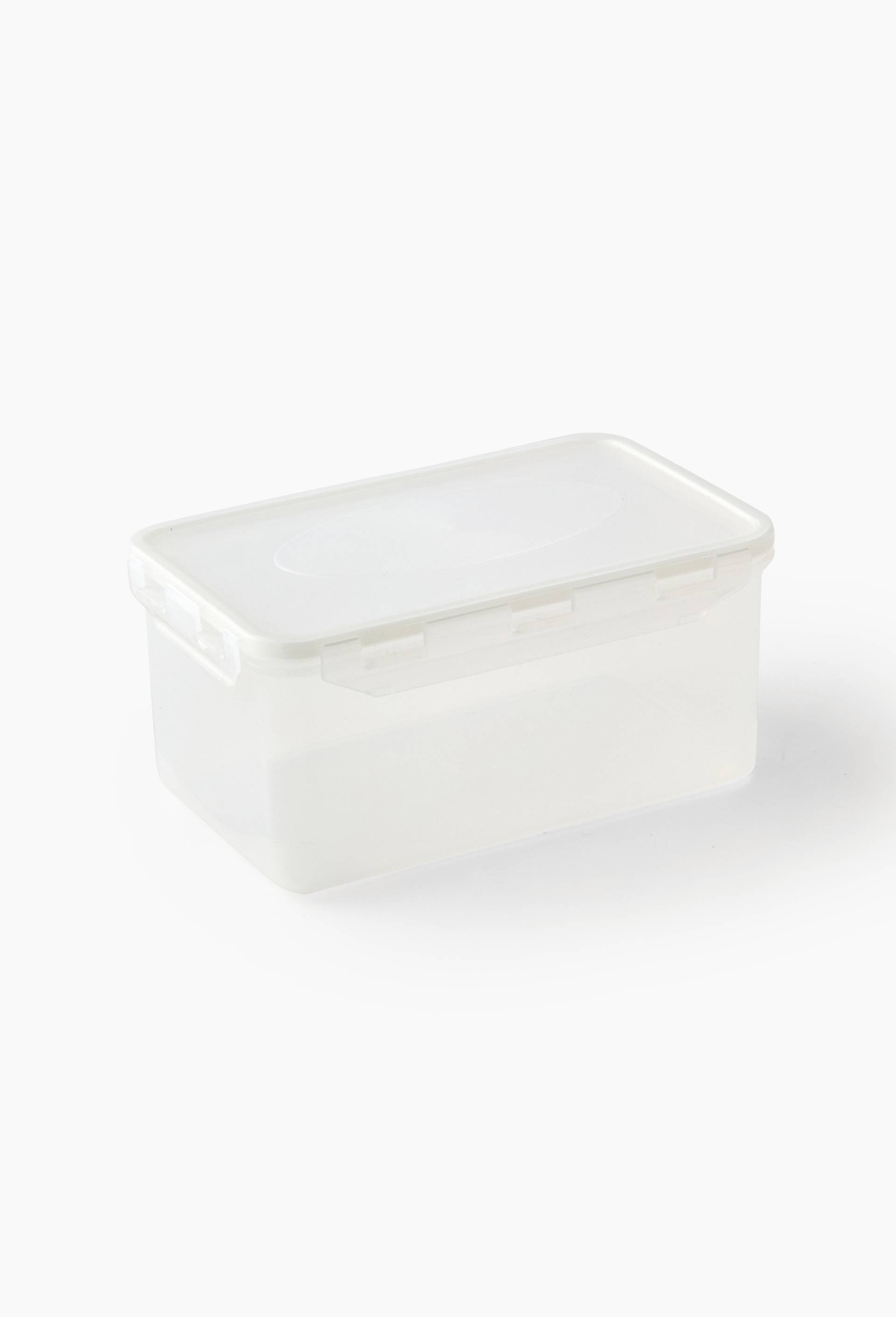 Boite herm&eacute;tique 2L, gamme 4 clips, Transparent, large image number 0