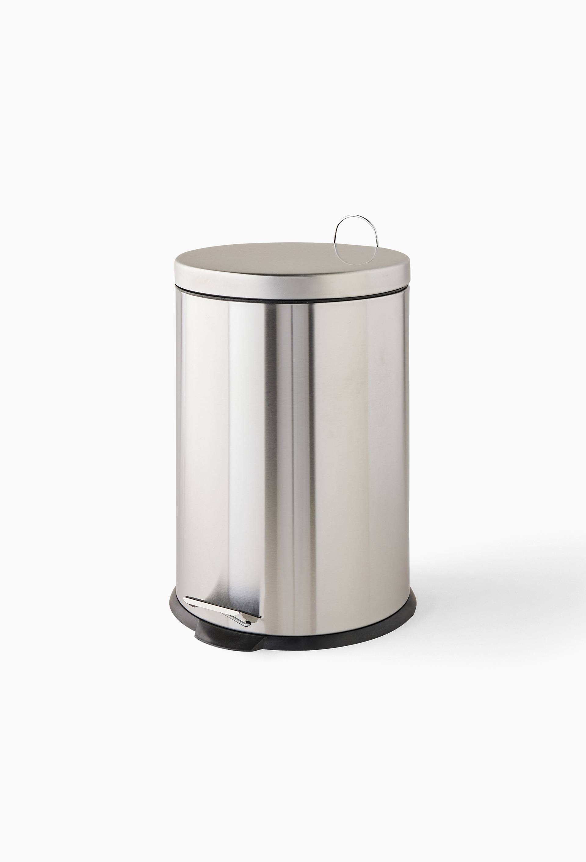 Poubelle, 20L, Argent, large image number 0.0