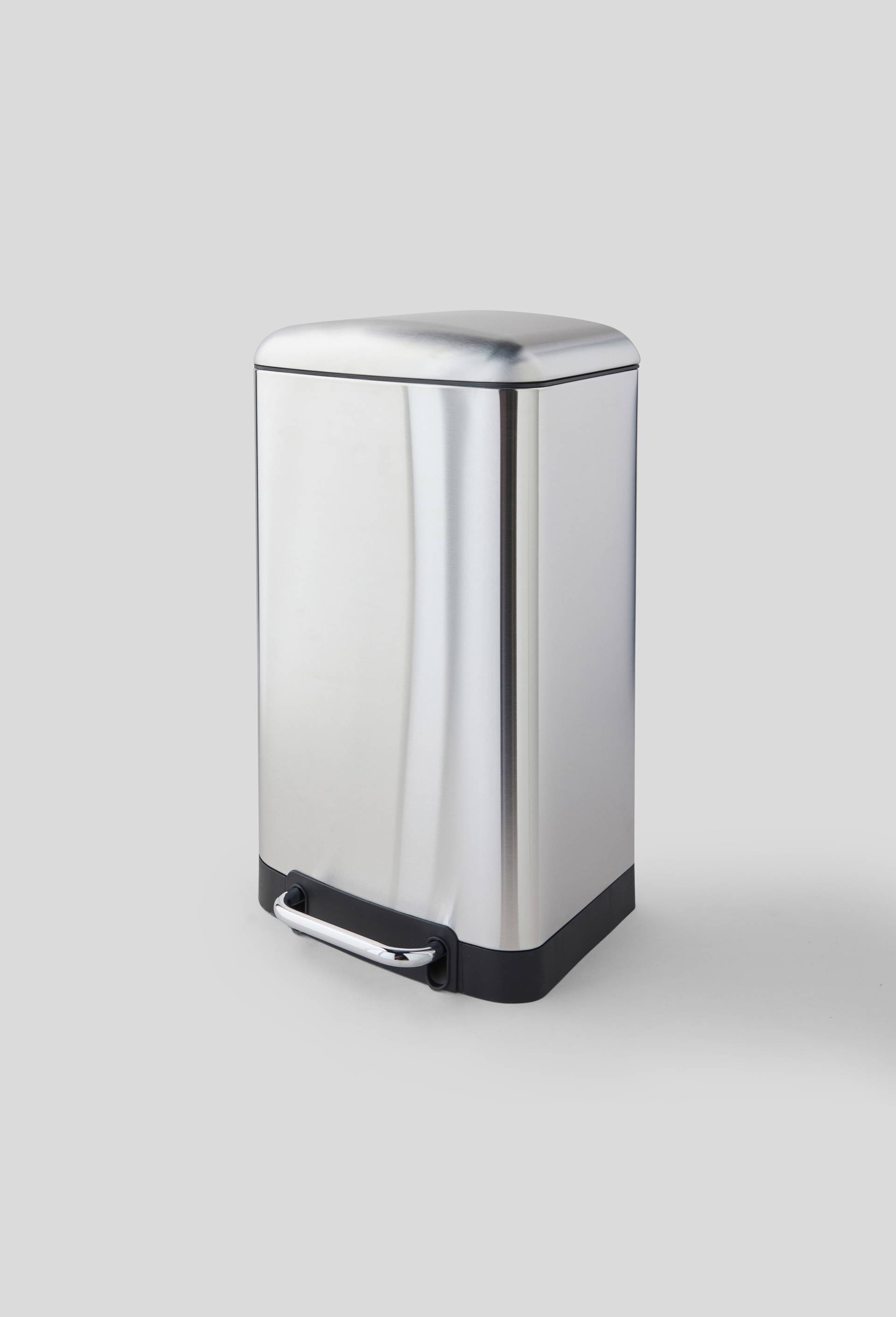 Poubelle, 27L, Argent, large image number 0