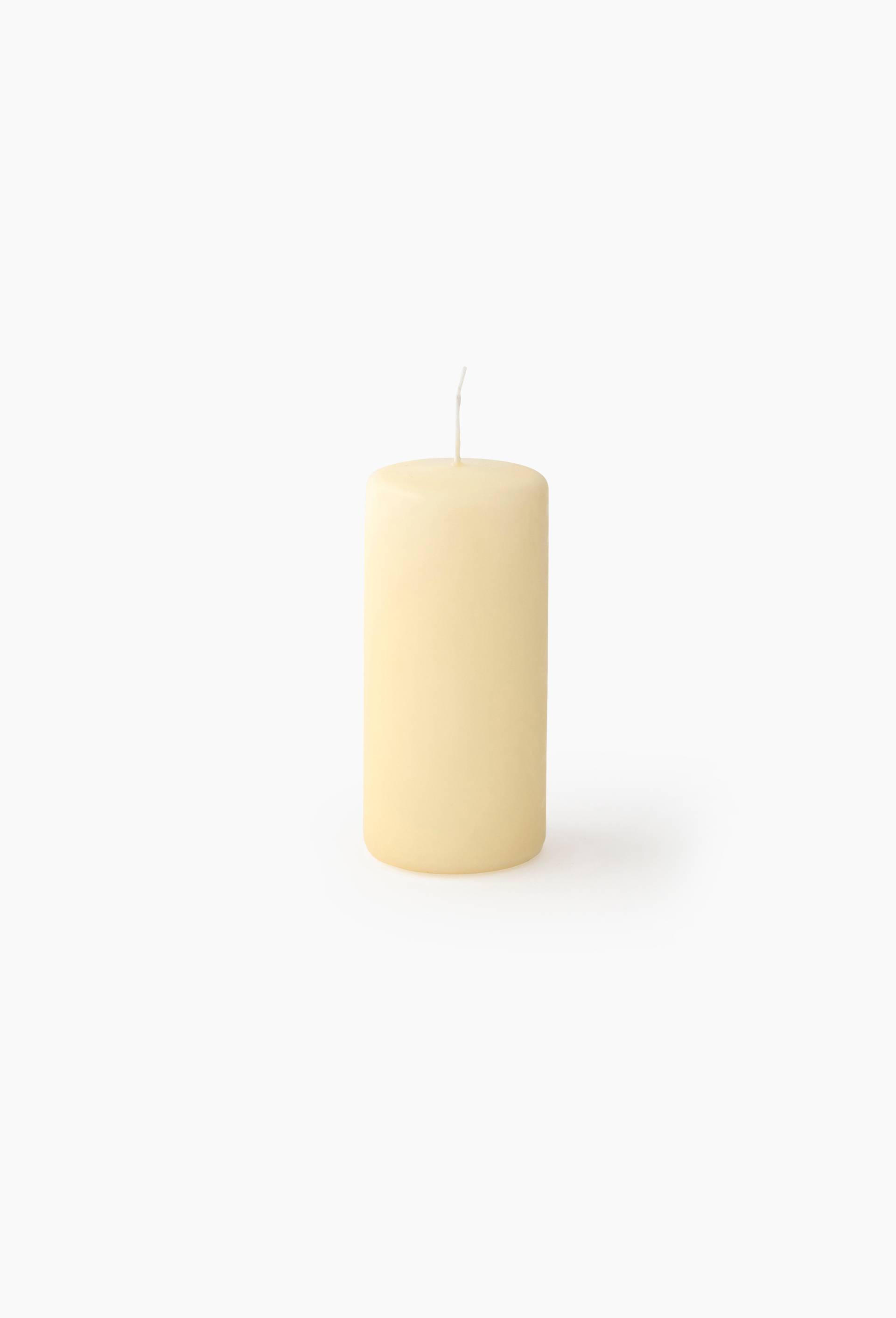 Bougie non parfum&eacute;e, 6x13cm, Ecru, large image number 0
