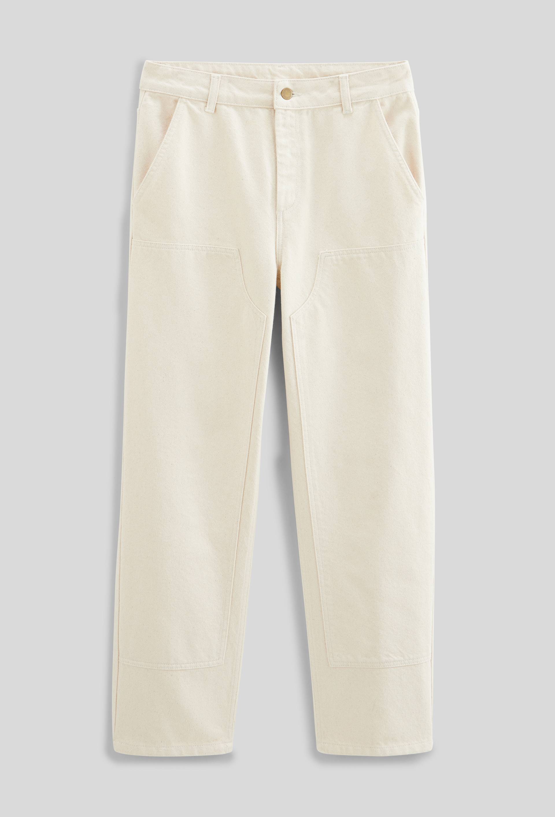 Jean boyfriend, Ecru, large image number 2
