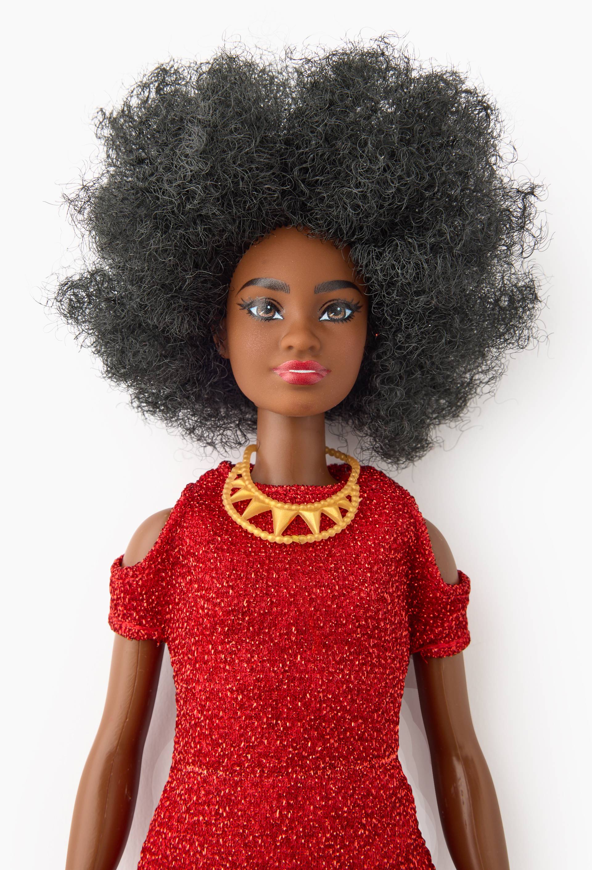 Barbie Fashionista robe rouge, Multicolore, large image number 1