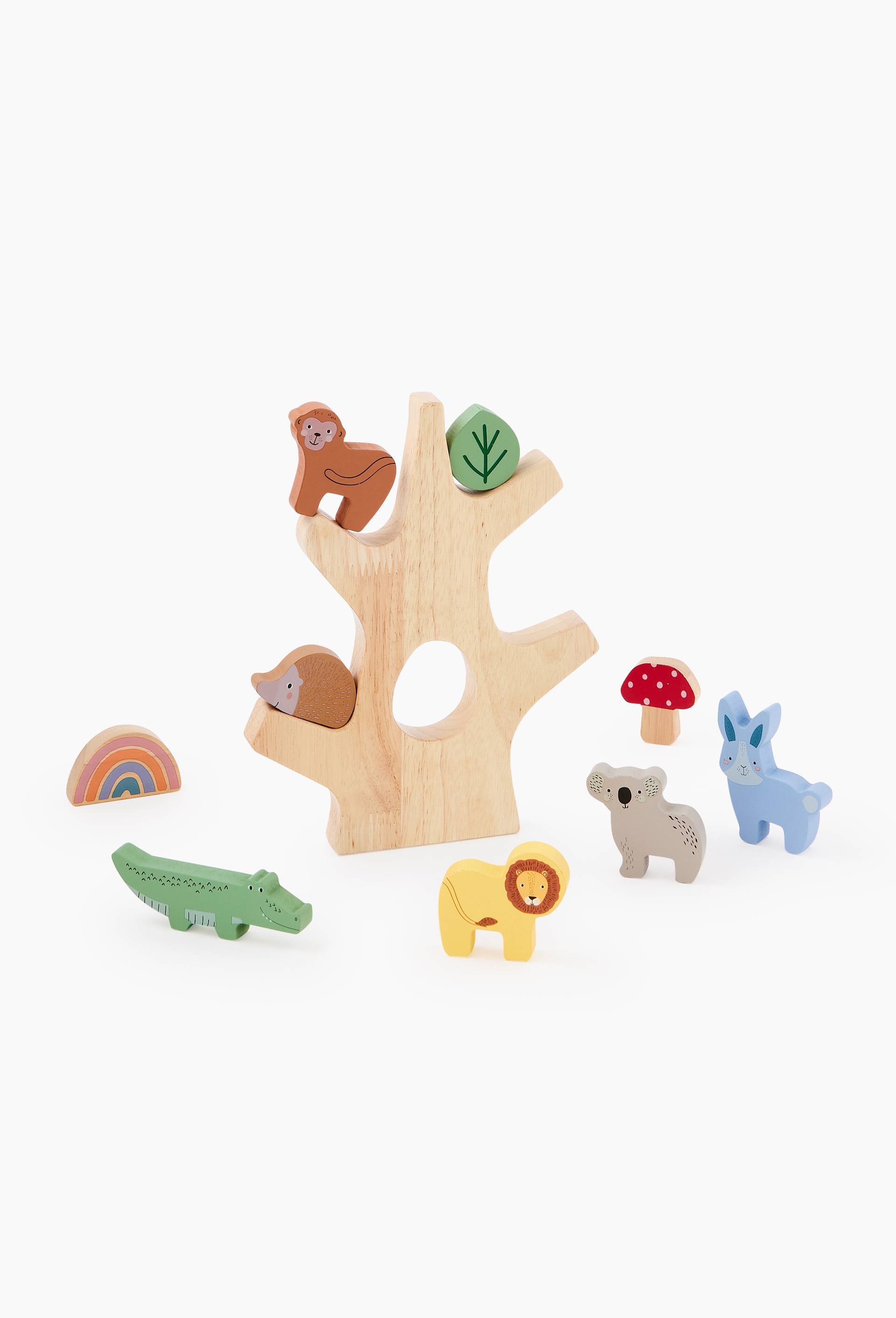 Arbre d'équilibre en bois - Fisher Price, Multicolore, large image number 0