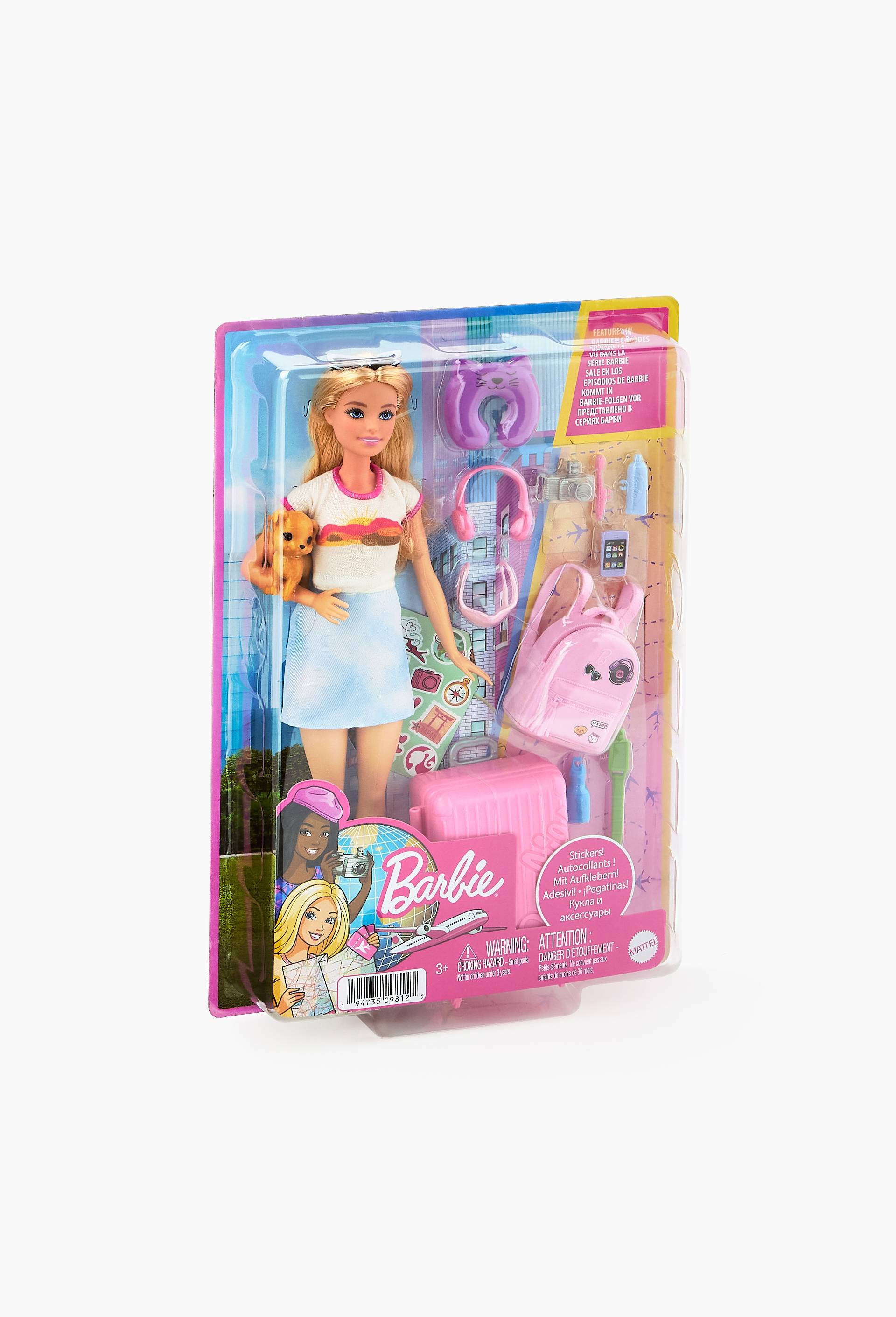 Barbie Malibu en voyage, Multicolore, large image number 0