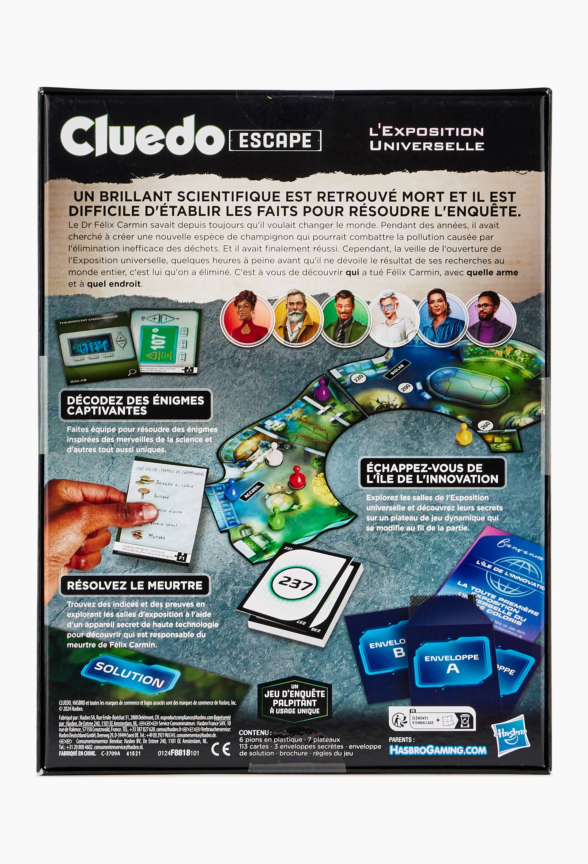 Cluedo Escape - L'exposition universelle, Multicolore, large image number 1
