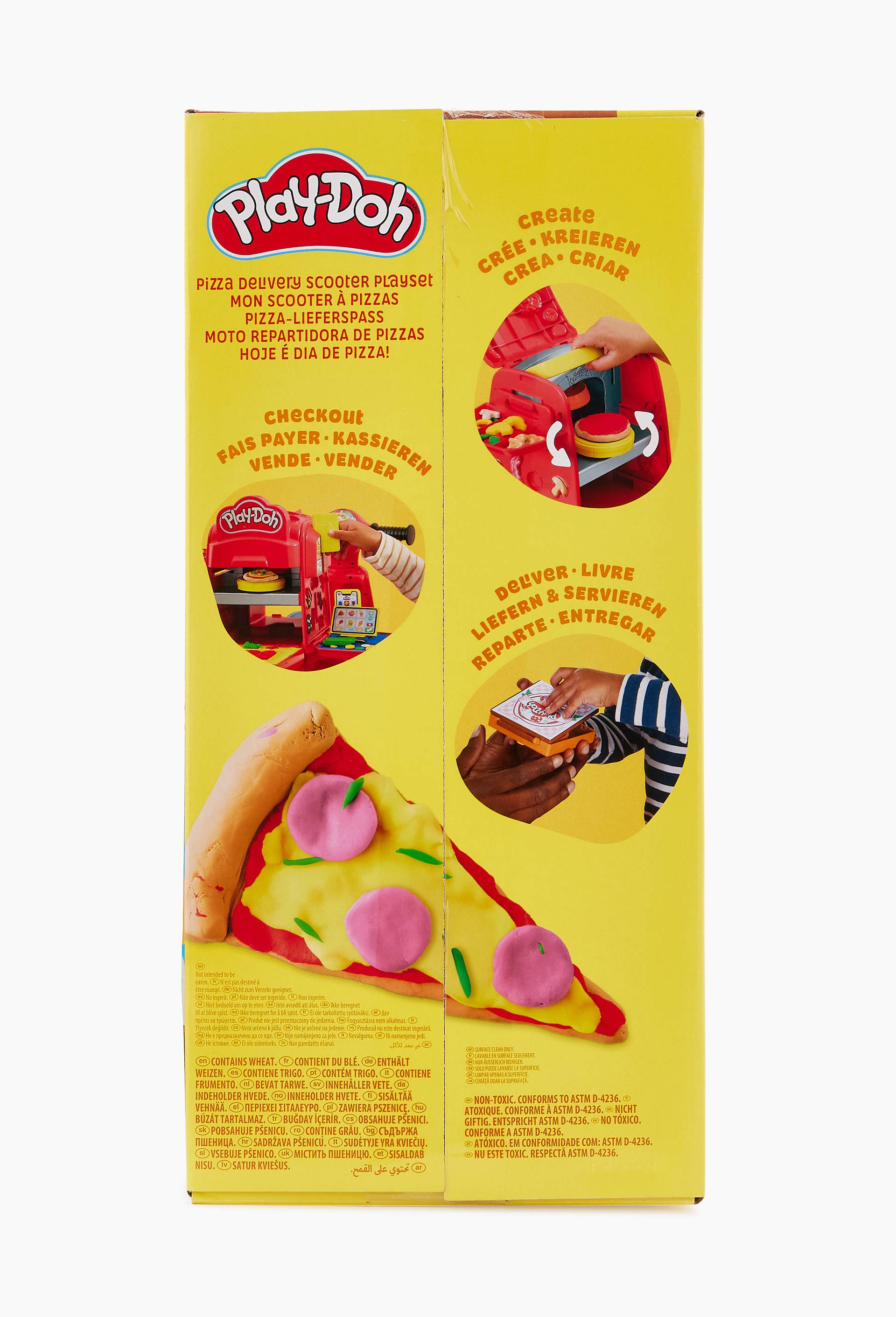 Play doh - mon scooter a pizzas, Multicolore, large image number 1
