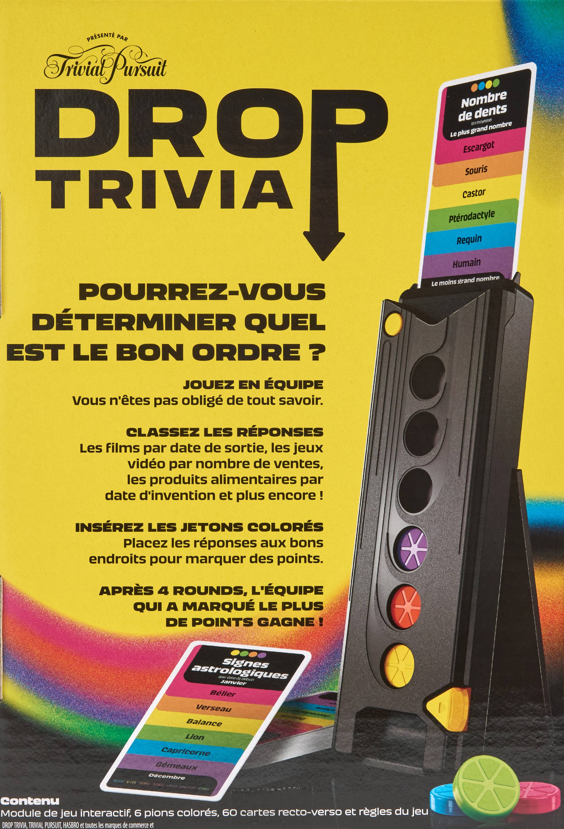 Trivial pursuit drop trivia, Multicolore, large image number 1