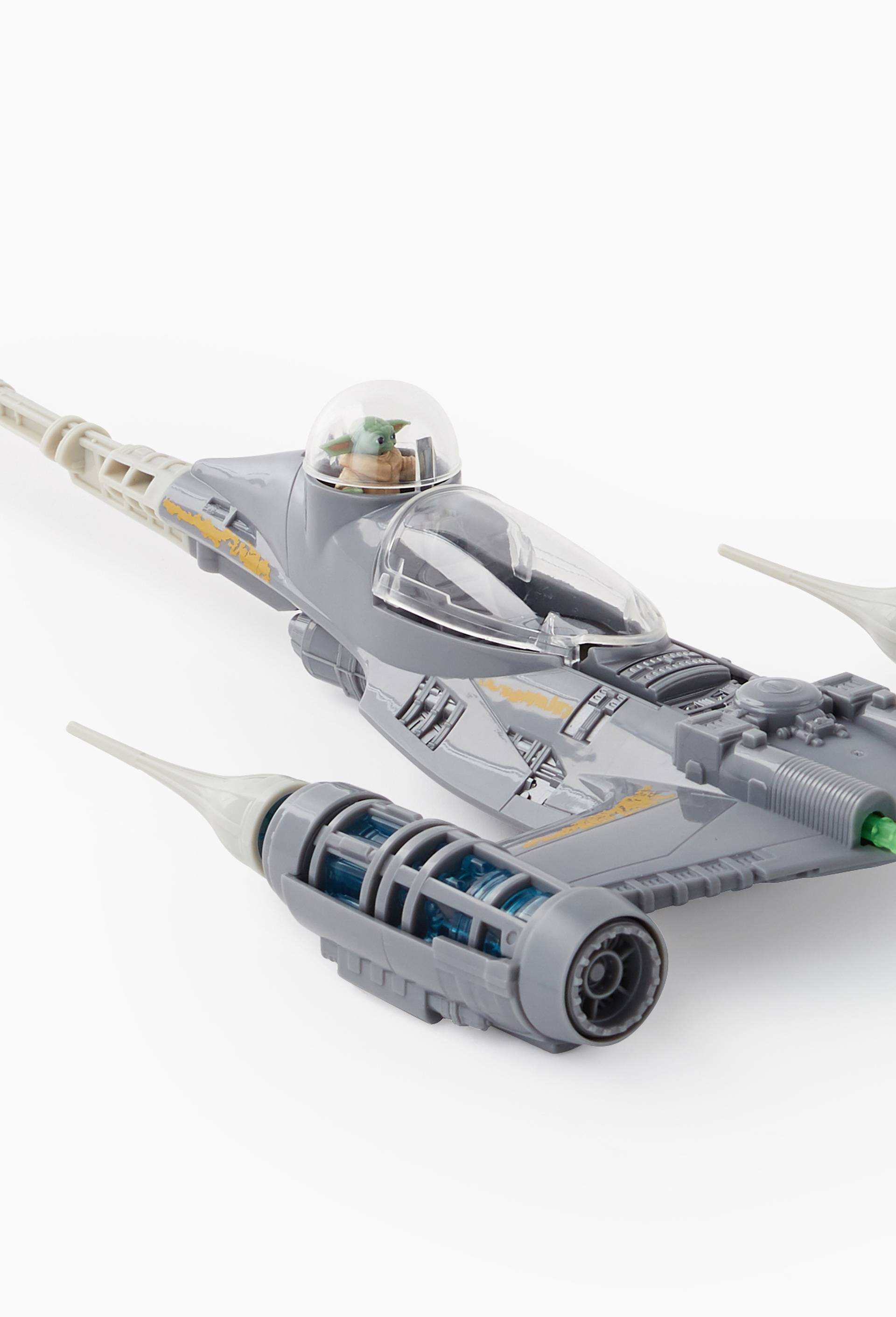 Star Wars vaisseau du mandalorien et figurine, Multicolore, large image number 1