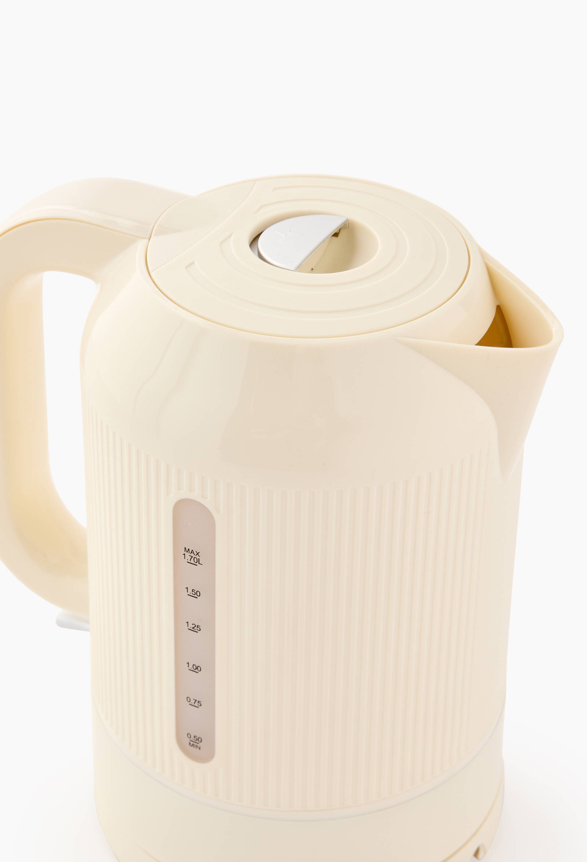 Bouilloire &eacute;lectrique, 1,7L, Ecru, large image number 1
