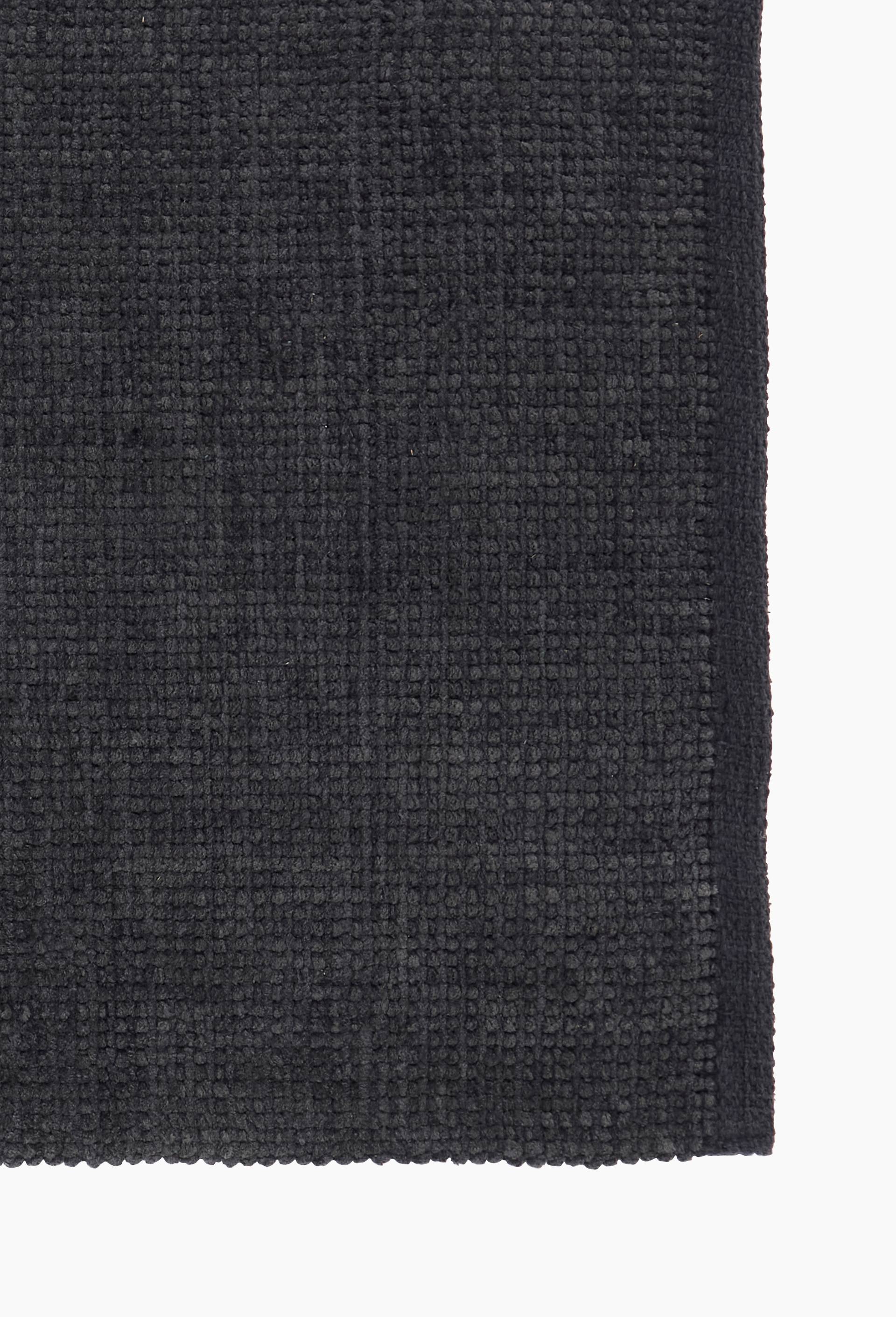 Tapis de bain &agrave; boules, 50x70cm, polycoton, Gris fonc&eacute;, large image number 1