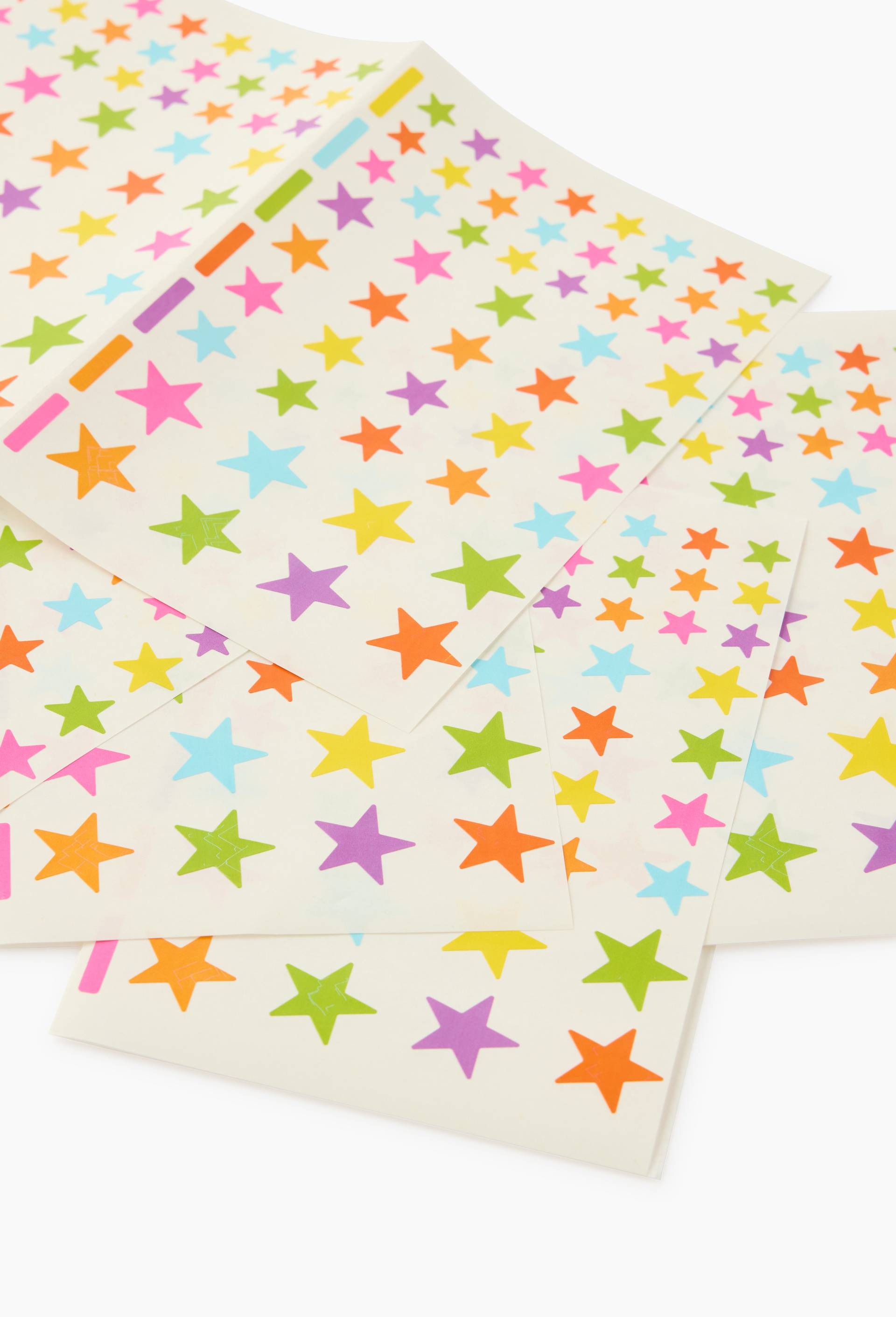 624 gommettes - etoiles, Multicolore, large image number 1.0