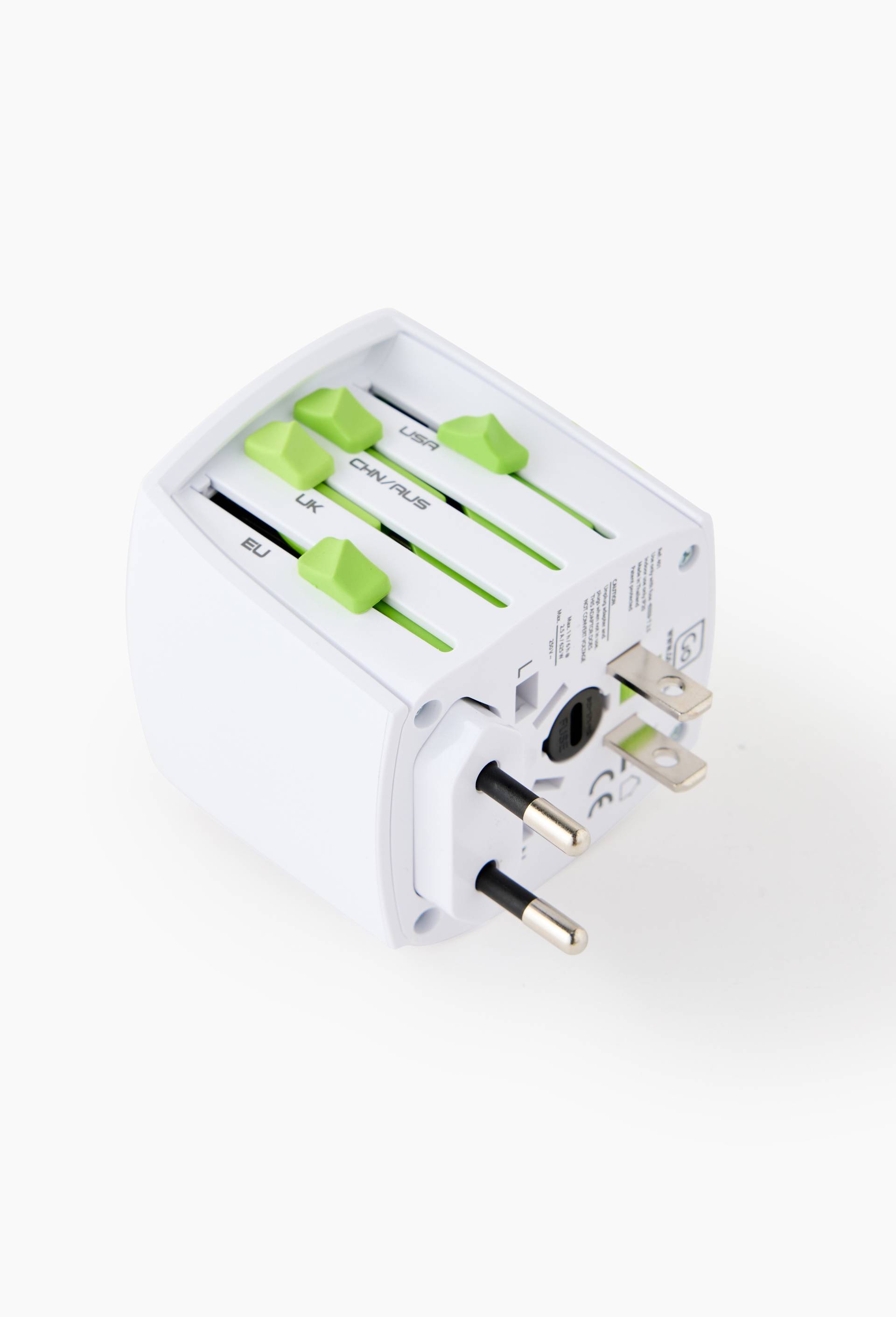 Adaptateur monde bipolaire, Multicolore, large image number 1.0