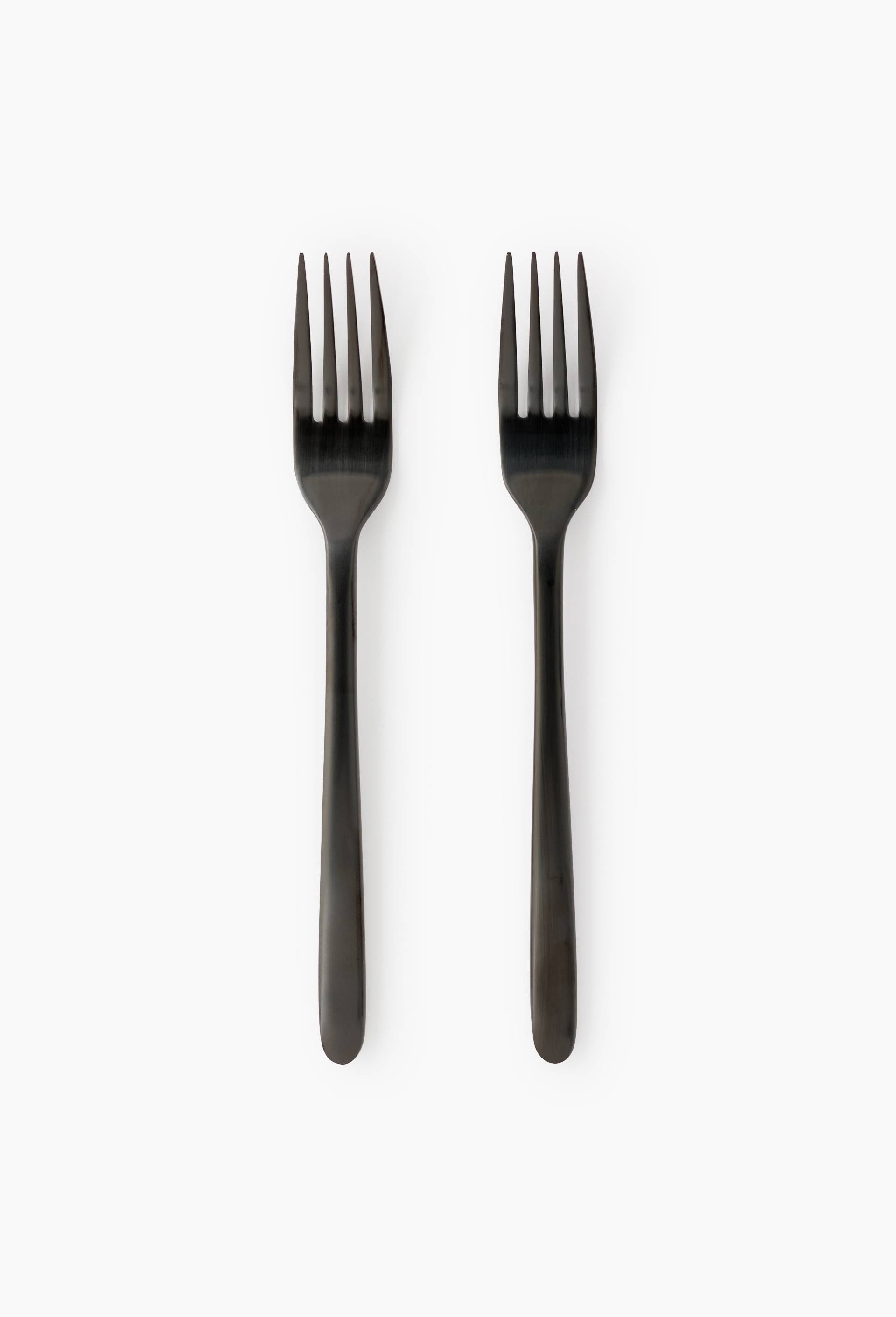 2 fourchettes, gamme amsterdam, Noir, large image number 0