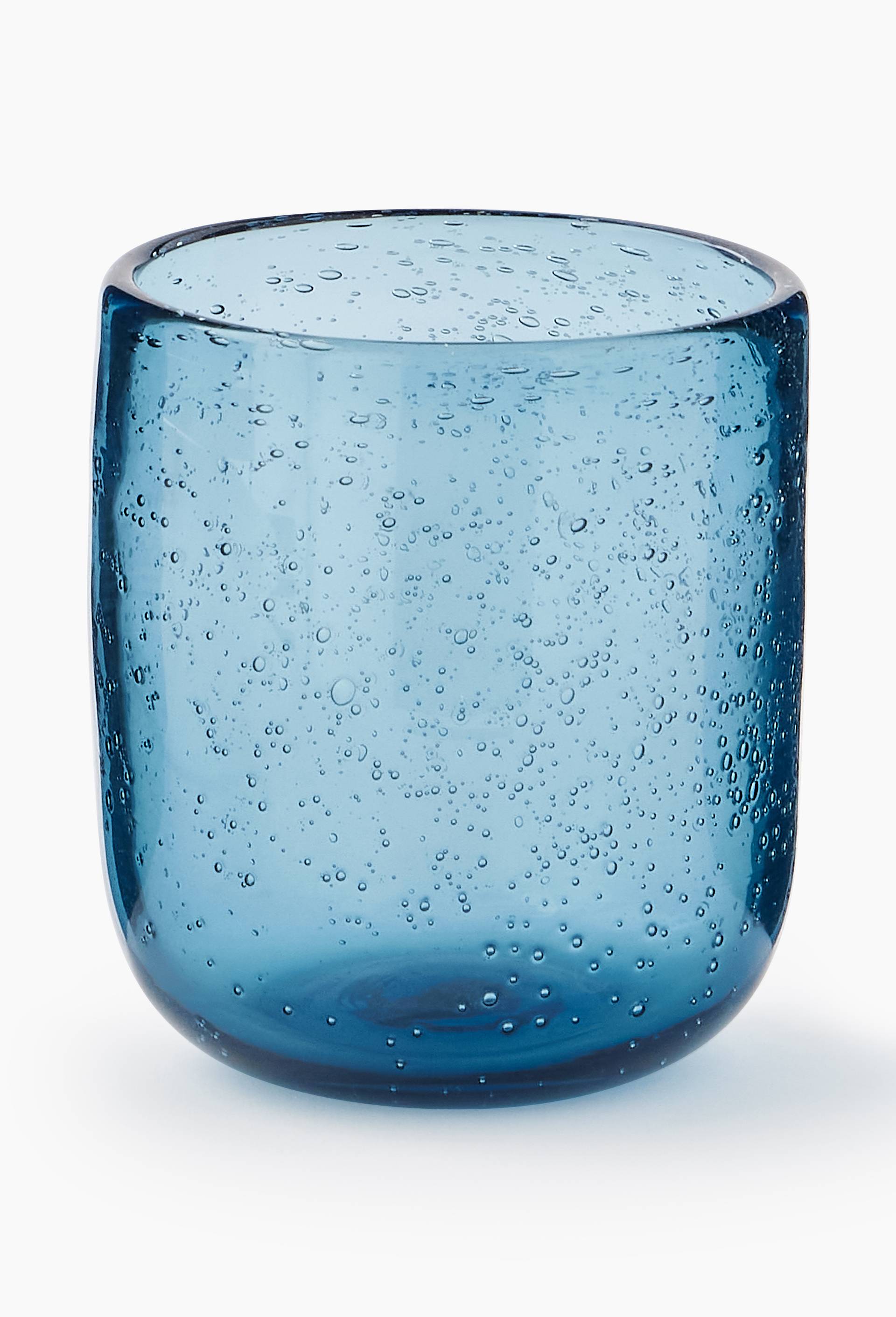 Gobelet finition bull&eacute;e, 30cl, Bleu, large image number 1
