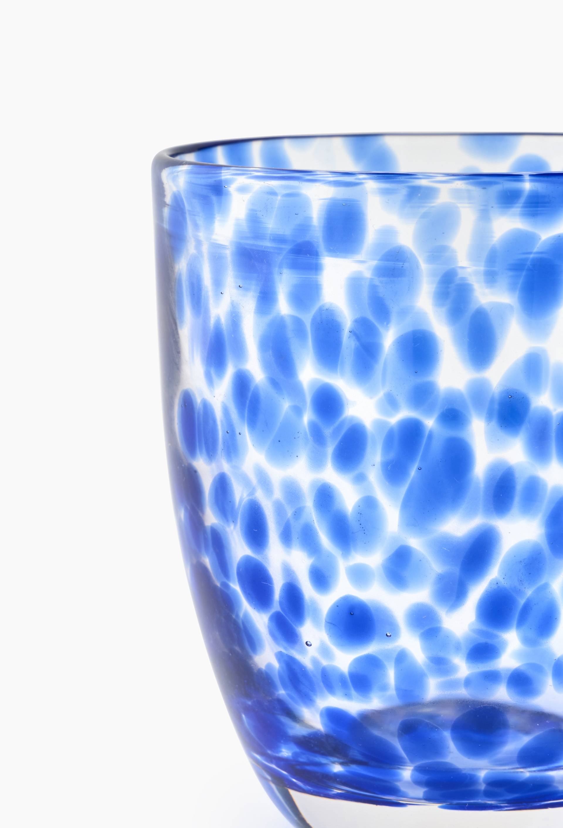 Gobelet finition t&acirc;chet&eacute;e, 25cl, Bleu, large image number 1