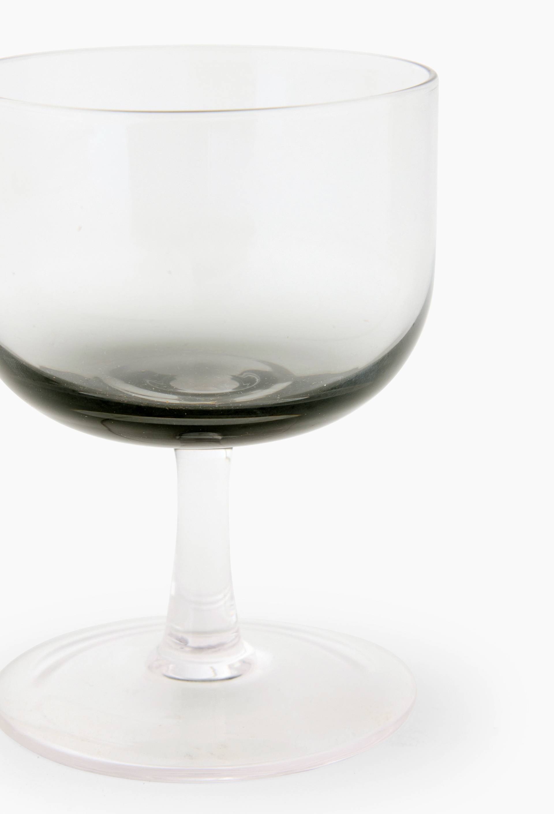 Verre &agrave; pied, 25cl, Noir, large image number 1