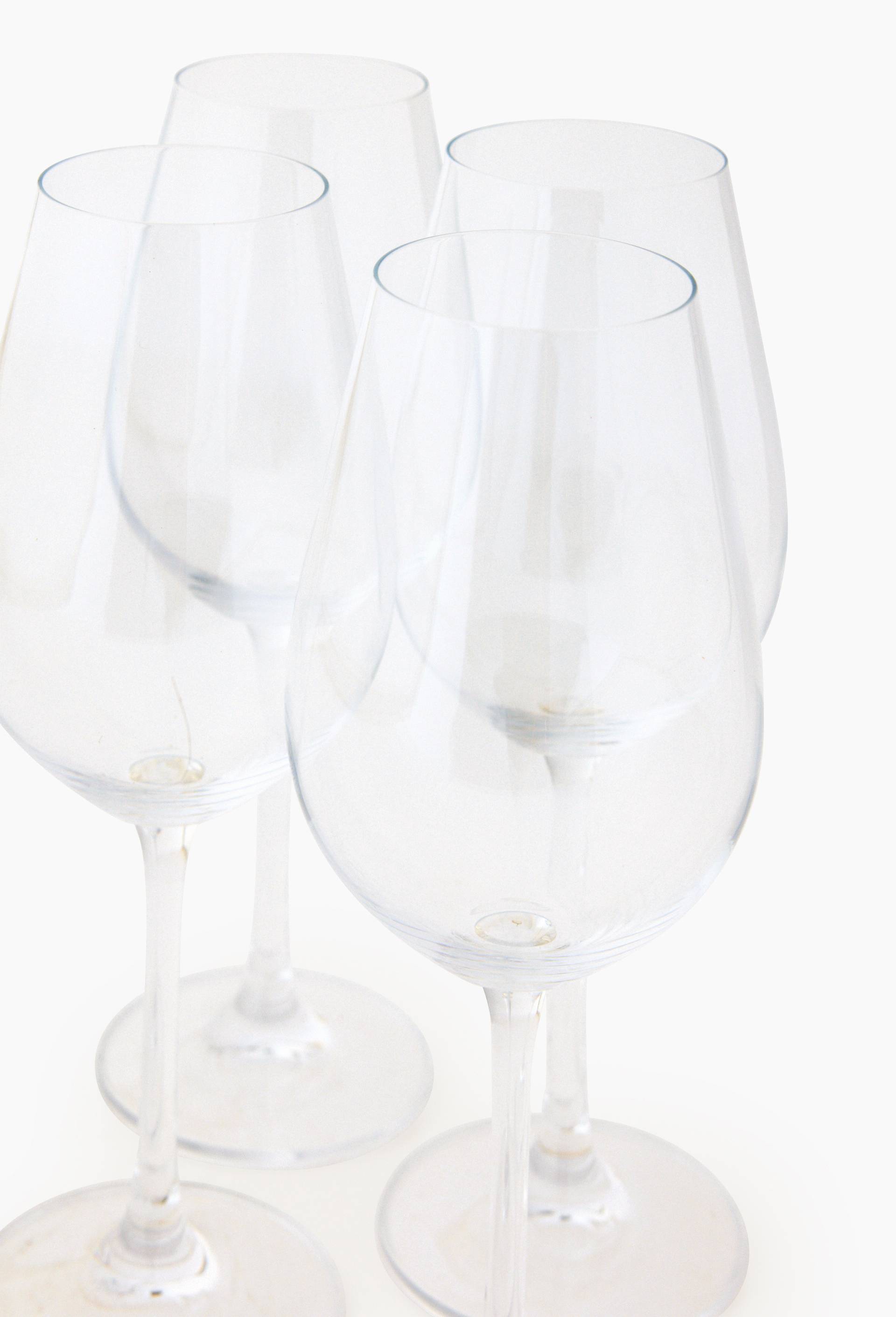 4 verres &agrave; vin, 40cl, Transparent, large image number 1