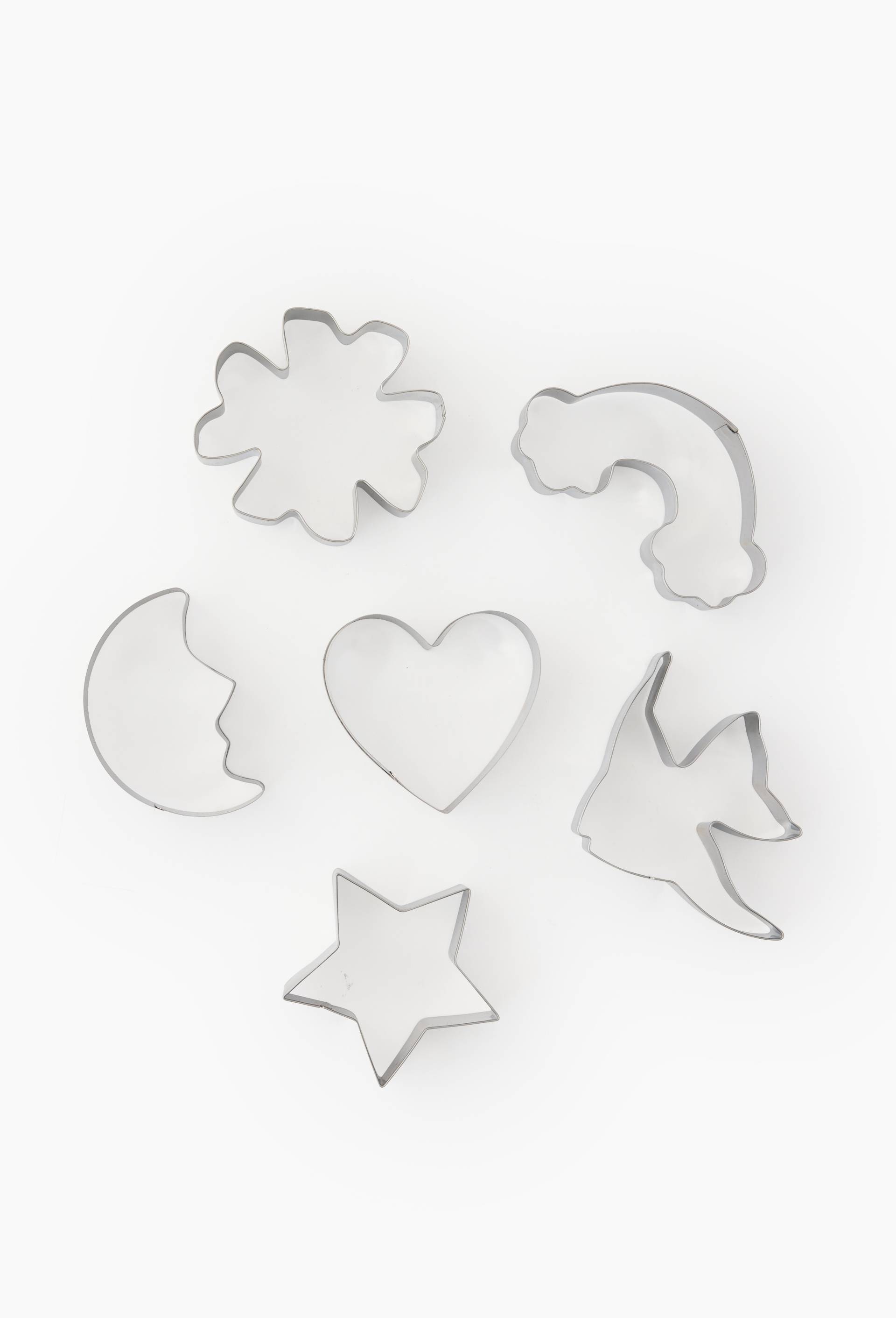 Moules emporte-pi&egrave;ce, forme fantaisie, Argent, large image number 0.0