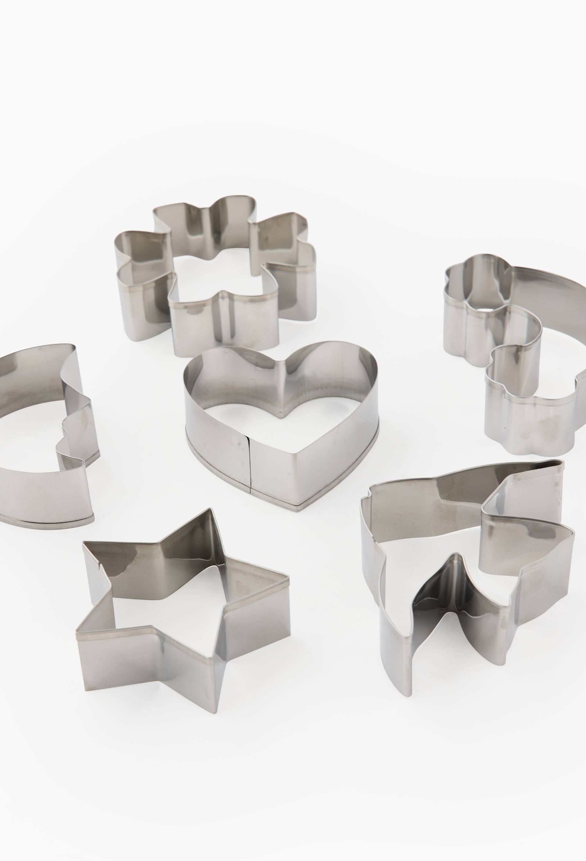 Moules emporte-pi&egrave;ce, forme fantaisie, Argent, large image number 1