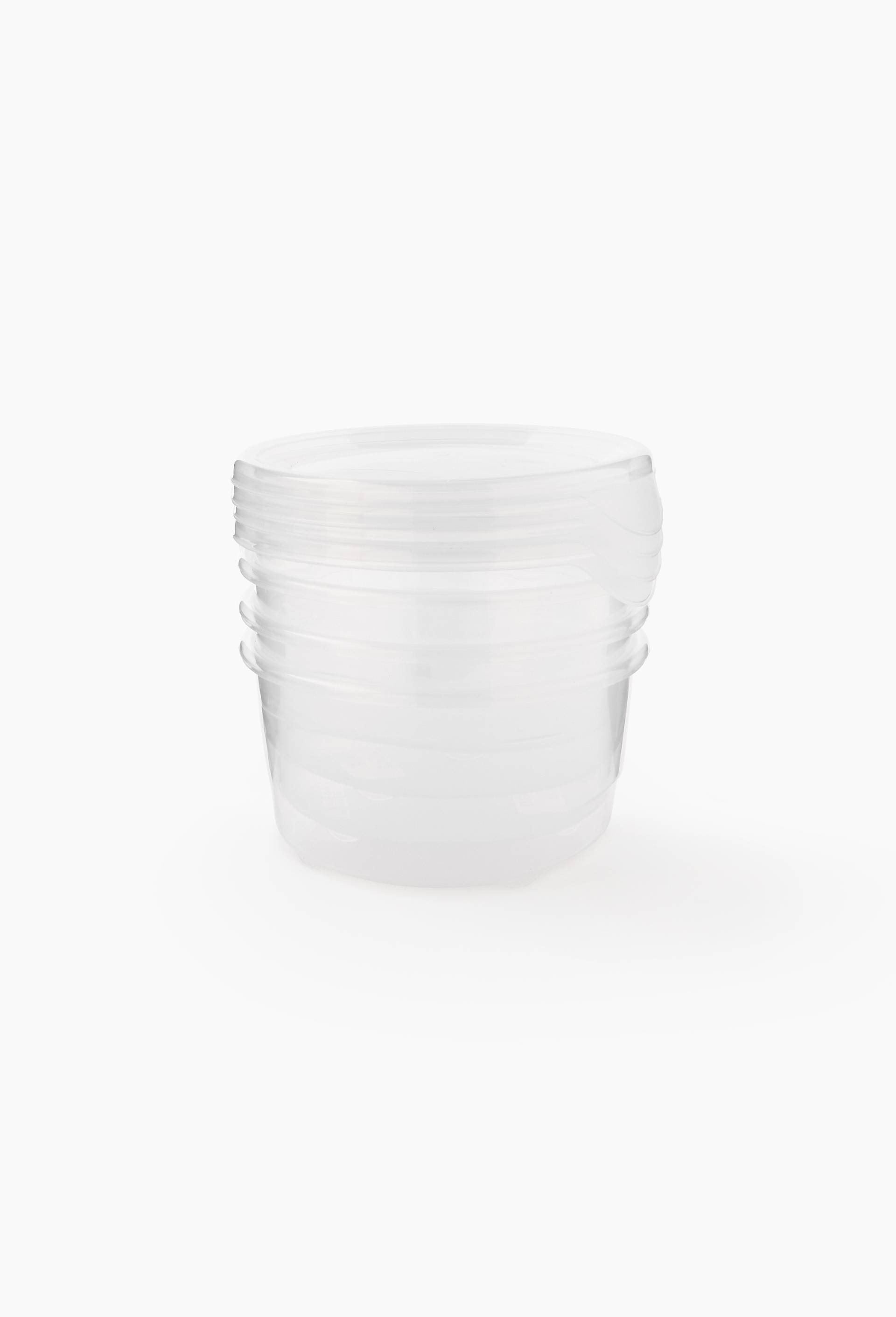 4 bo&icirc;tes conservation, 50cl, Transparent, large image number 0.0
