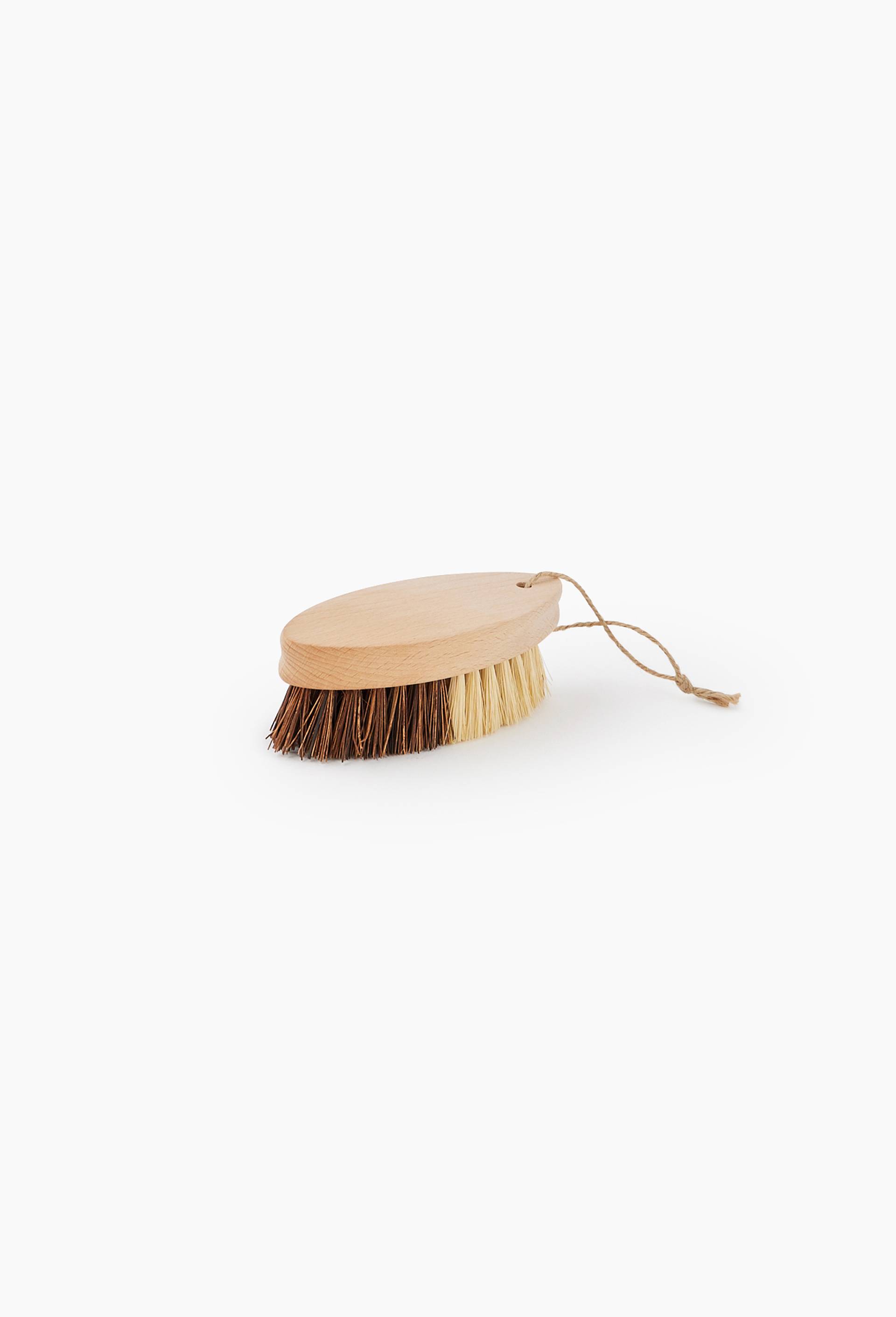 Brosse ovale,130*80*40, bois, Beige clair, large image number 0