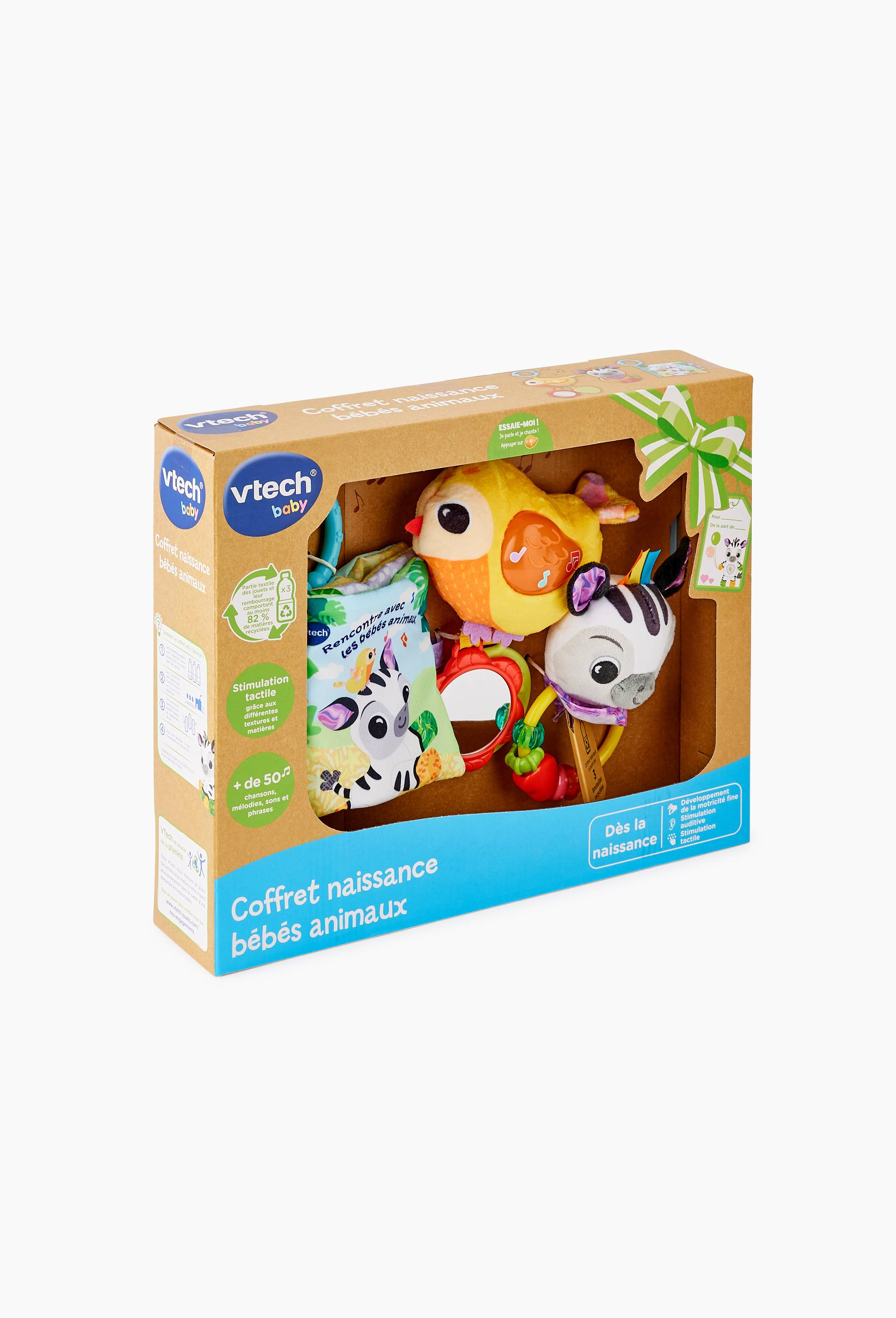 Coffret naissance Bébés animaux, Multicolore, large image number 0.0