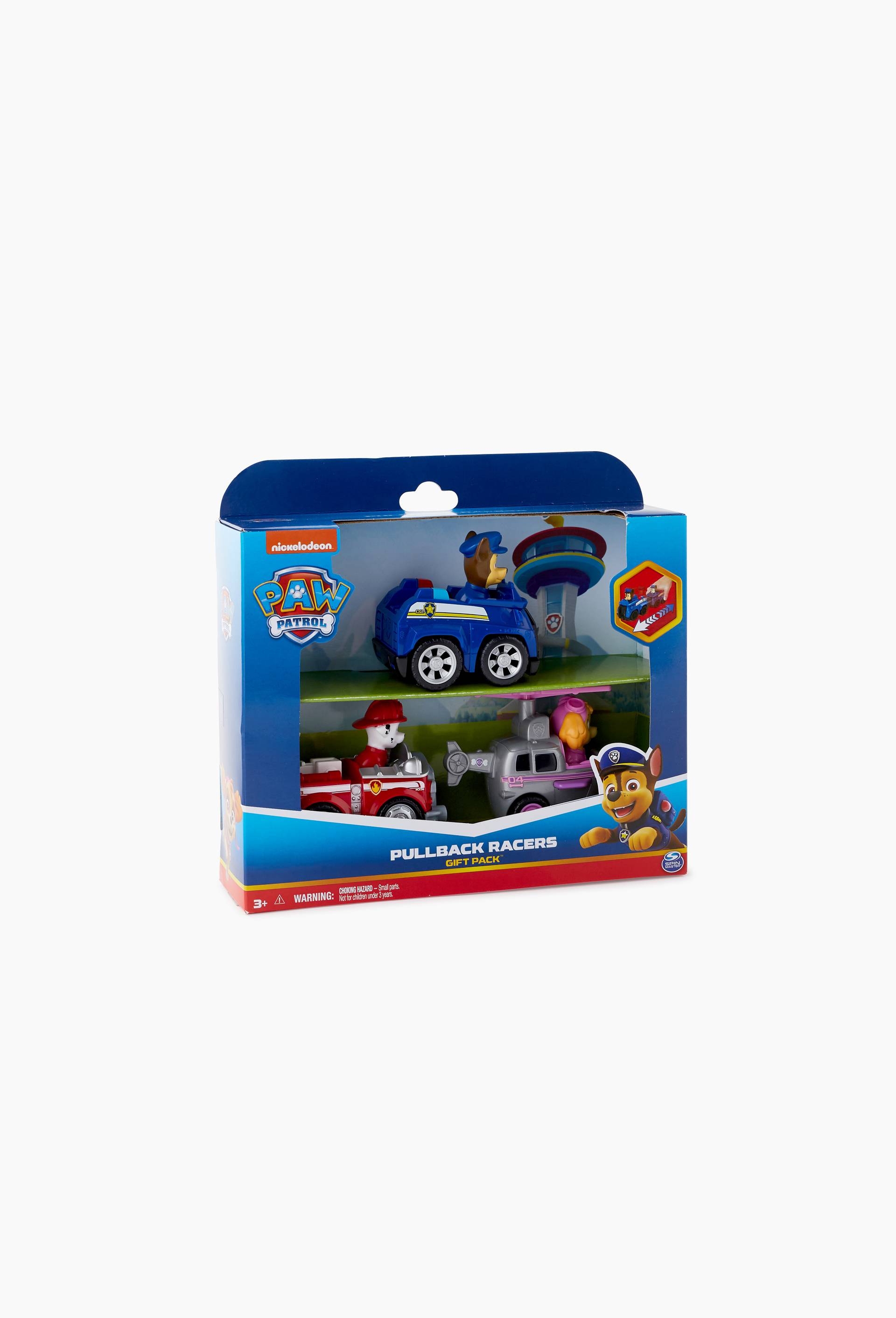 PACK DE 3 VEHICULES RETRO FRICTION La Pat' Patrouille, Multicolore, large image number 0.0