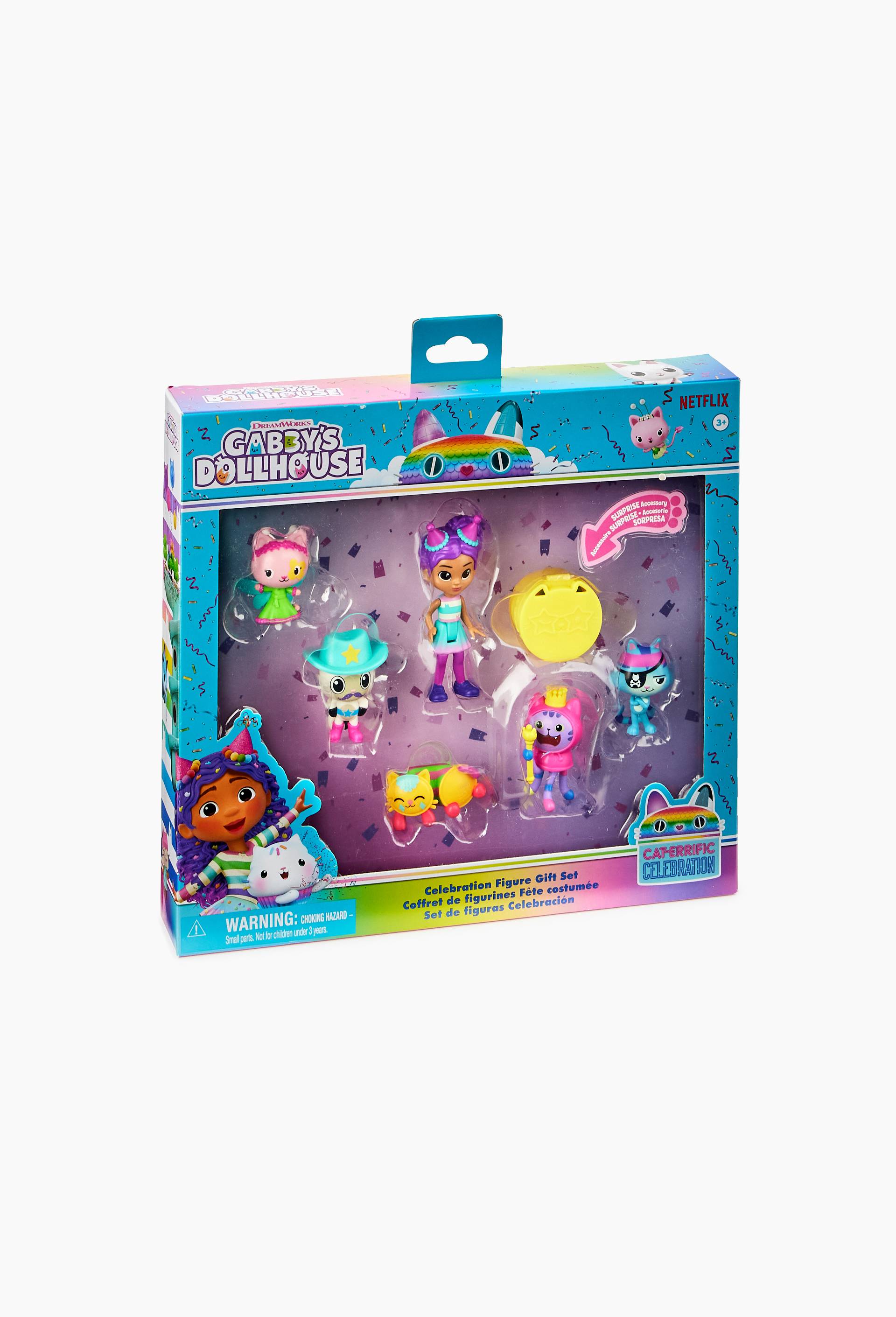 Coffret de figurines deluxe celebration Gabby et la Maison Magique ...