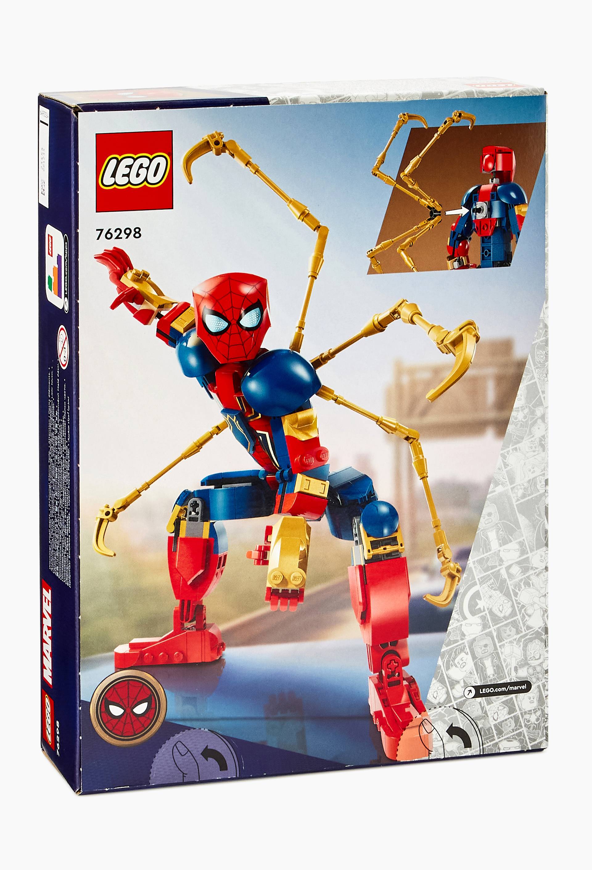 Figurine d'Iron Spider-Man &agrave; construire LEGO&reg; Marvel Super Heroes  76298, Multicolore, large image number 2.0
