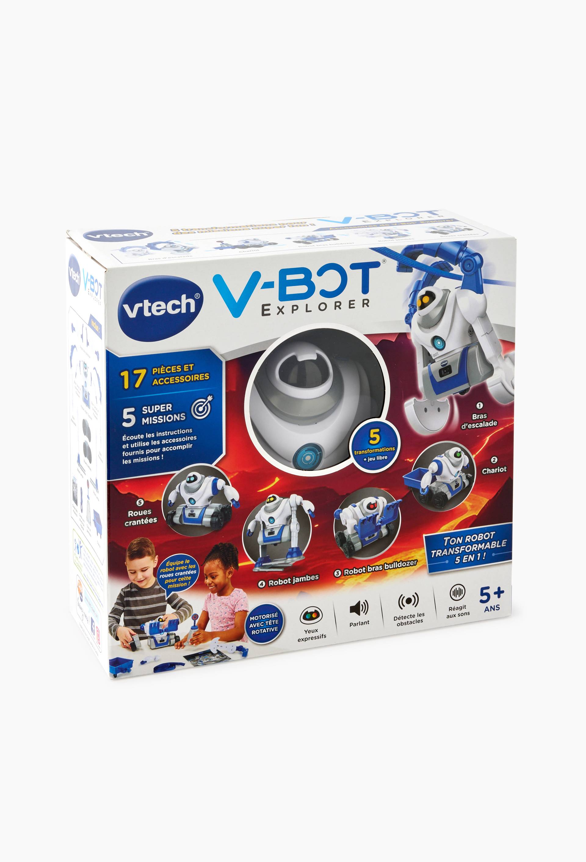 V-Bot Explorer, Mon robot 5 en 1, Multicolore, large image number 0
