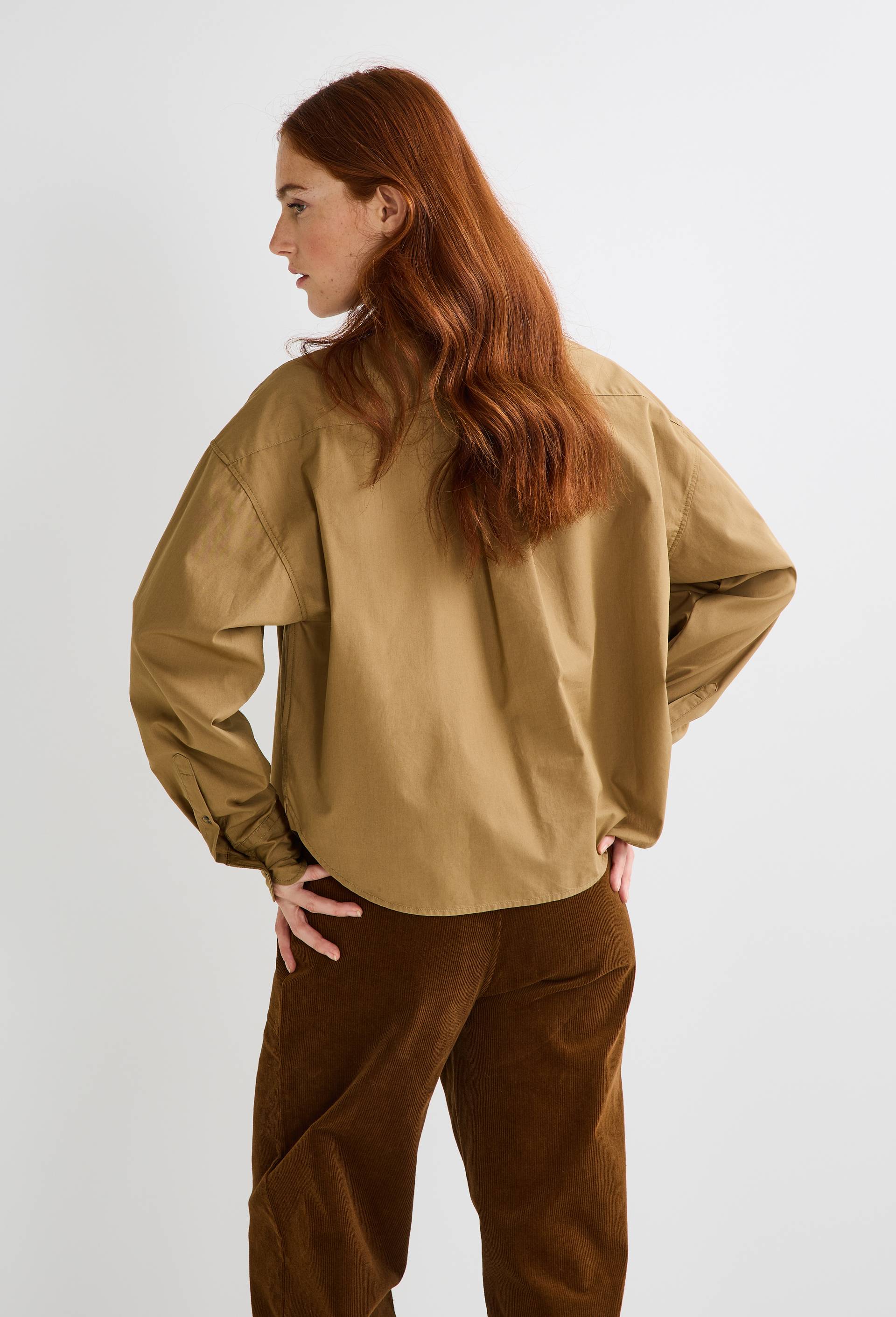 T-shirt Manches Longues Greenjama Ringel - Coton Bio GOTS - Pyjama Femme Écologique