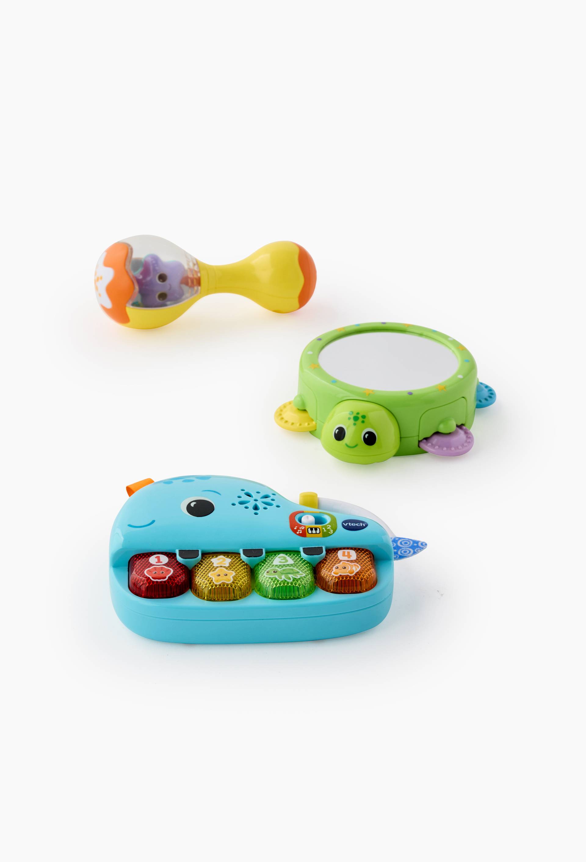 Coffret P'tit musicien - Mes premiers instruments, Multicolore, large image number 0