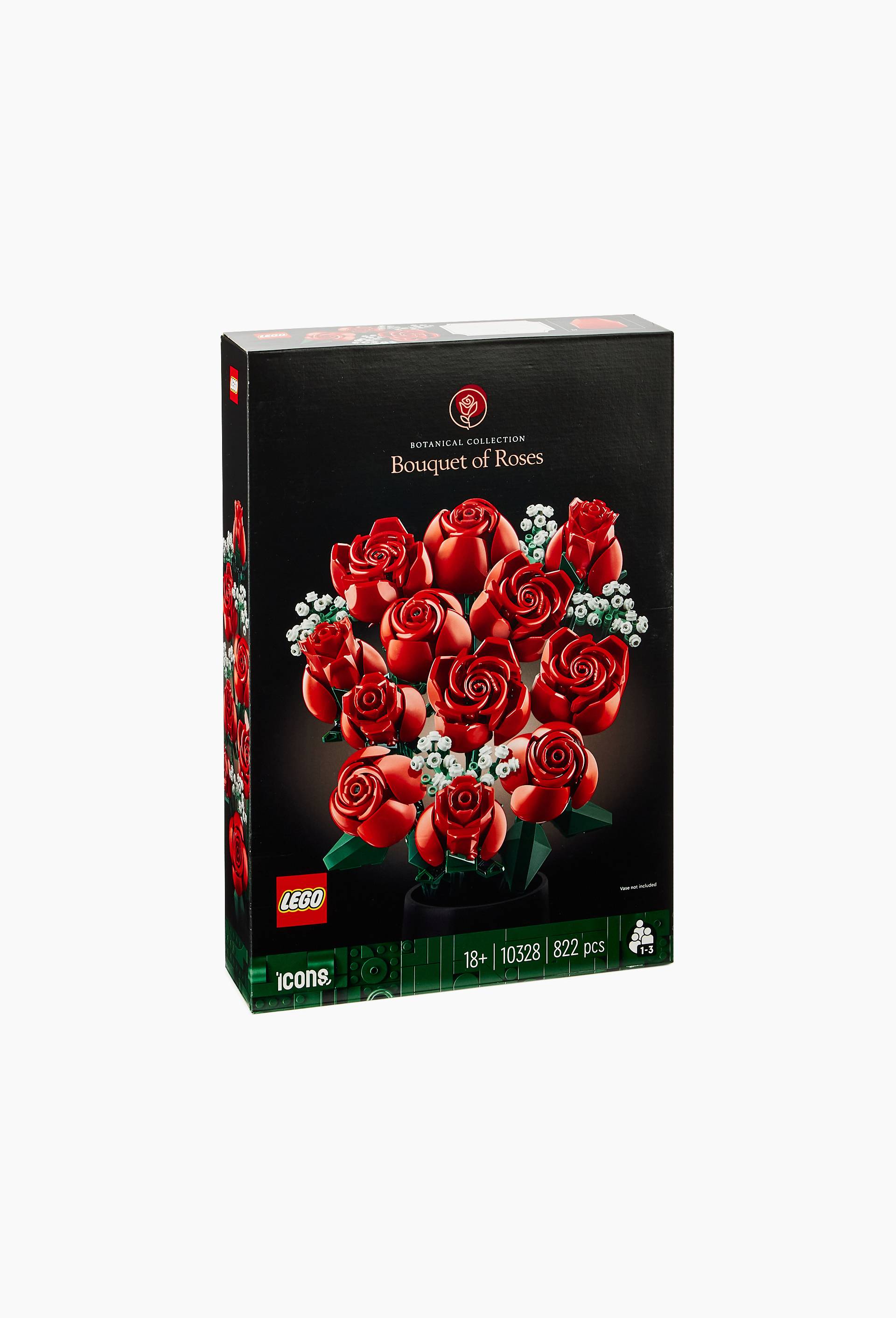 Le bouquet de roses  LEGO&reg; Icons, Multicolore, large image number 1