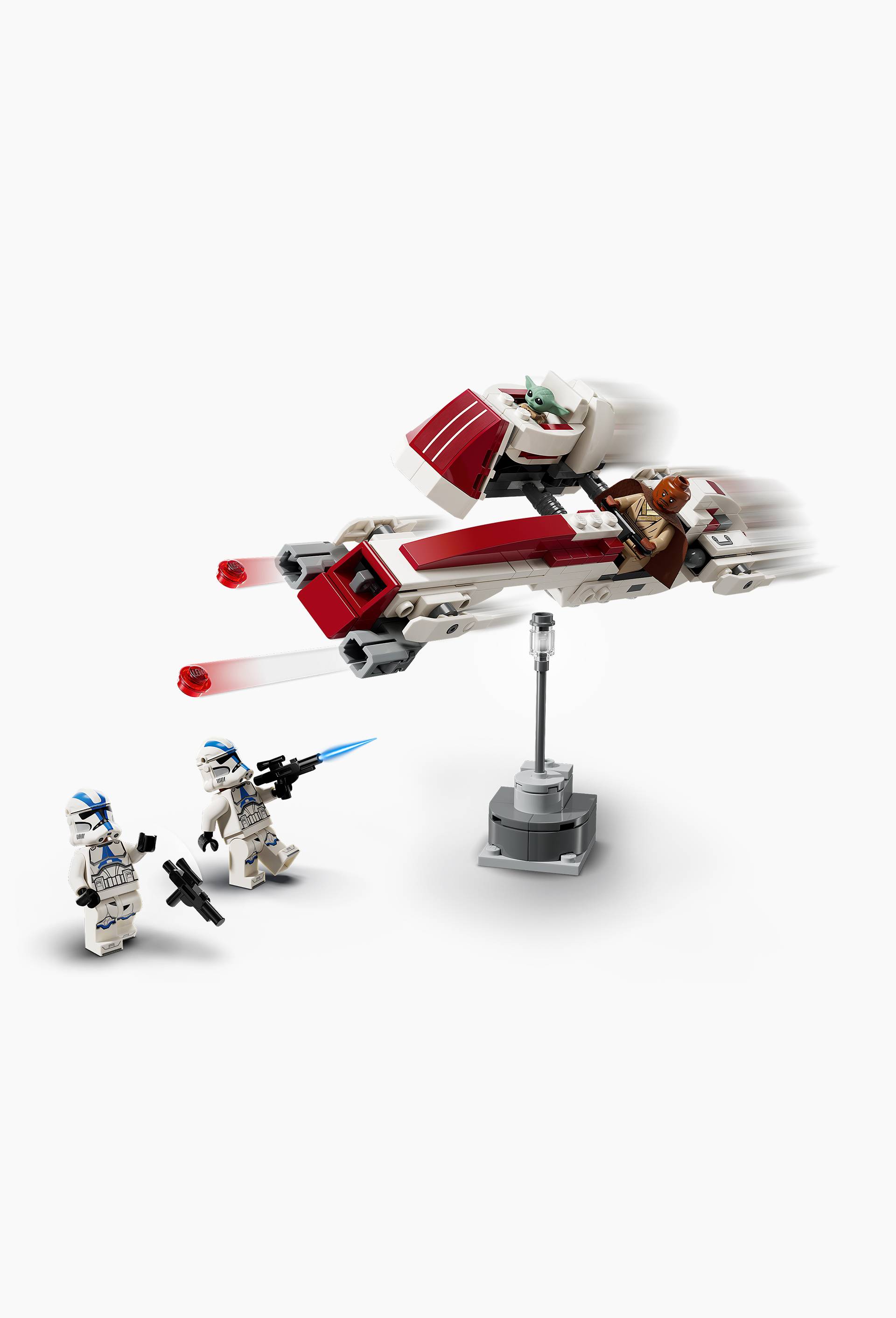 L'&eacute;vasion en Speeder  BARC LEGO&reg; Star Wars  75378, Multicolore, large image number 0.0