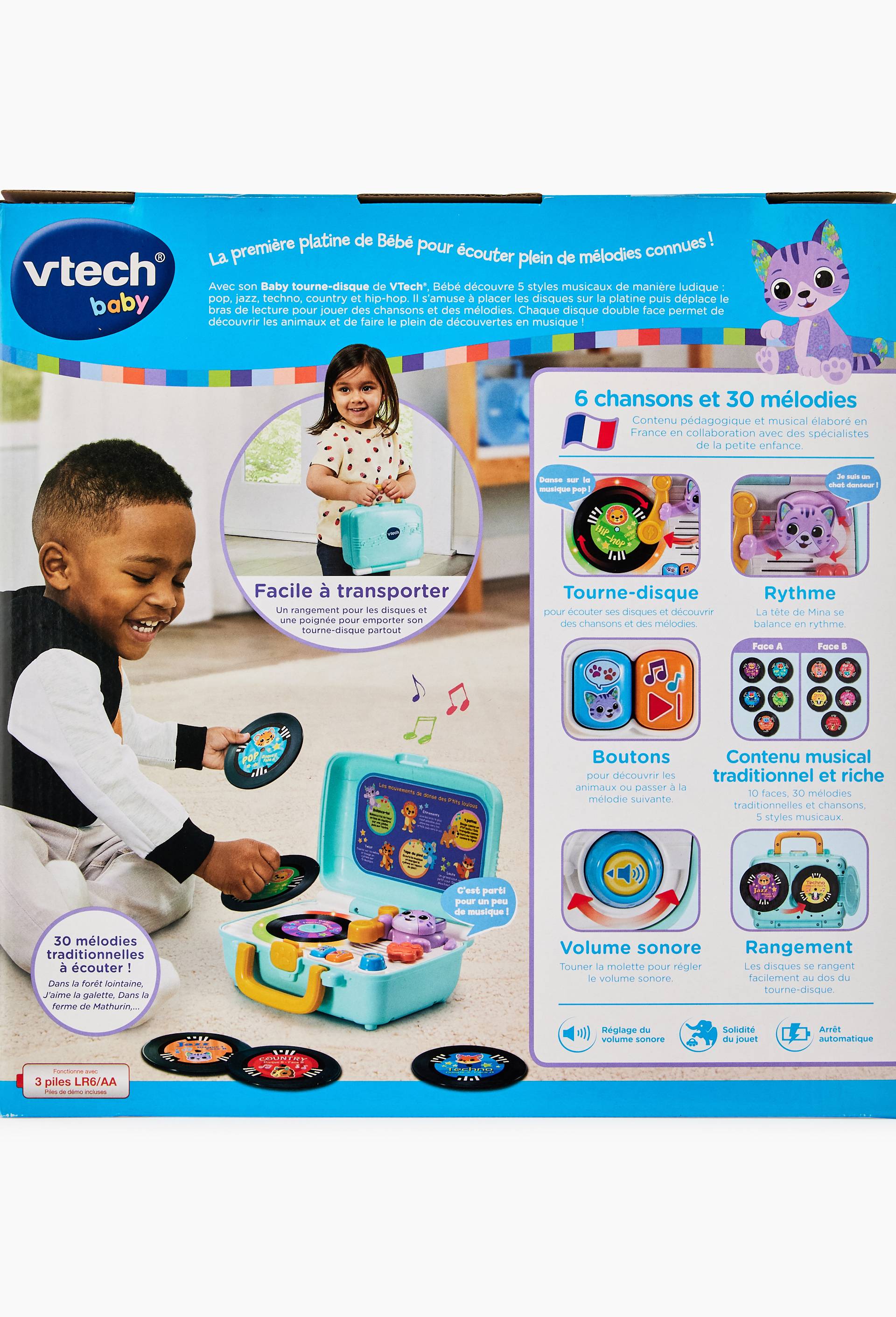 Baby tourne-disque, Multicolore, large image number 1.0