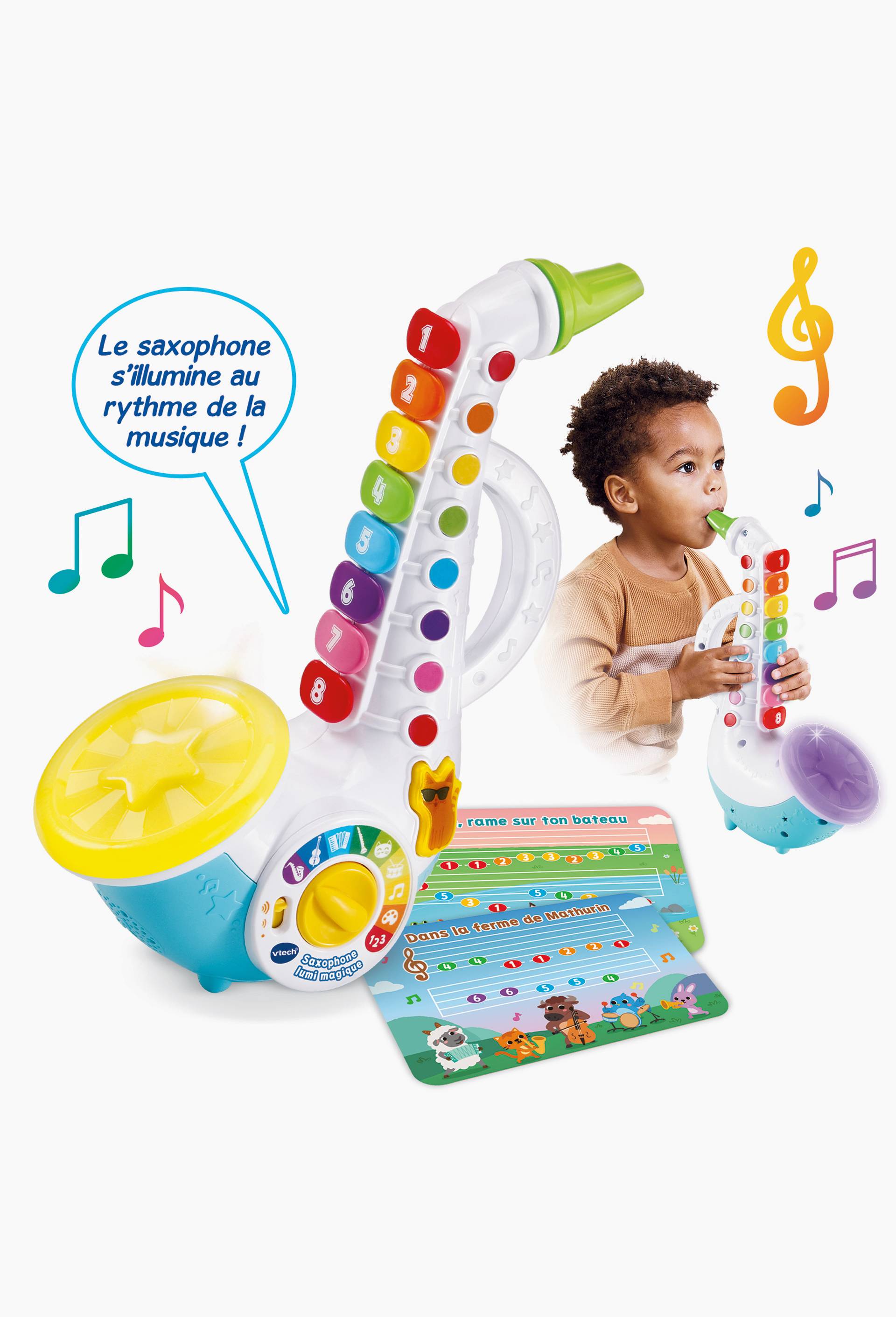 Saxophone Lumi magique, Multicolore, large image number 2