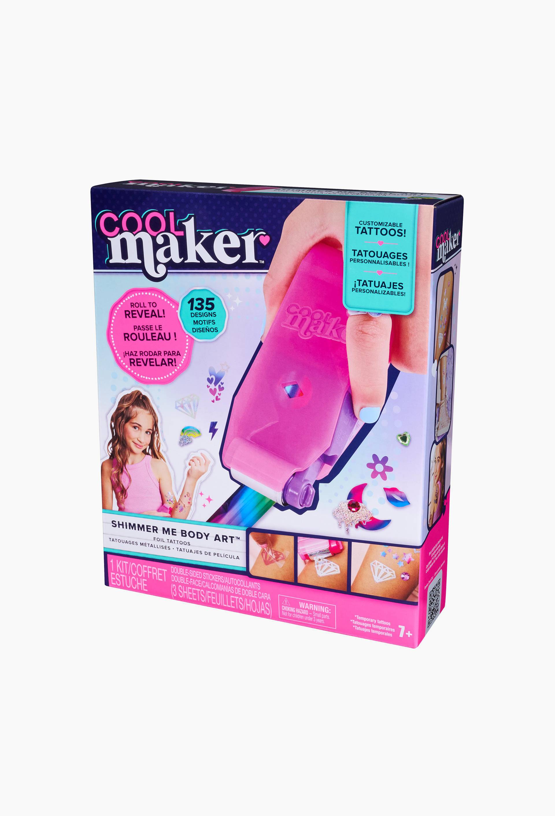 Cool Maker - Shimmer Me Body Art, Multicolore, large image number 1