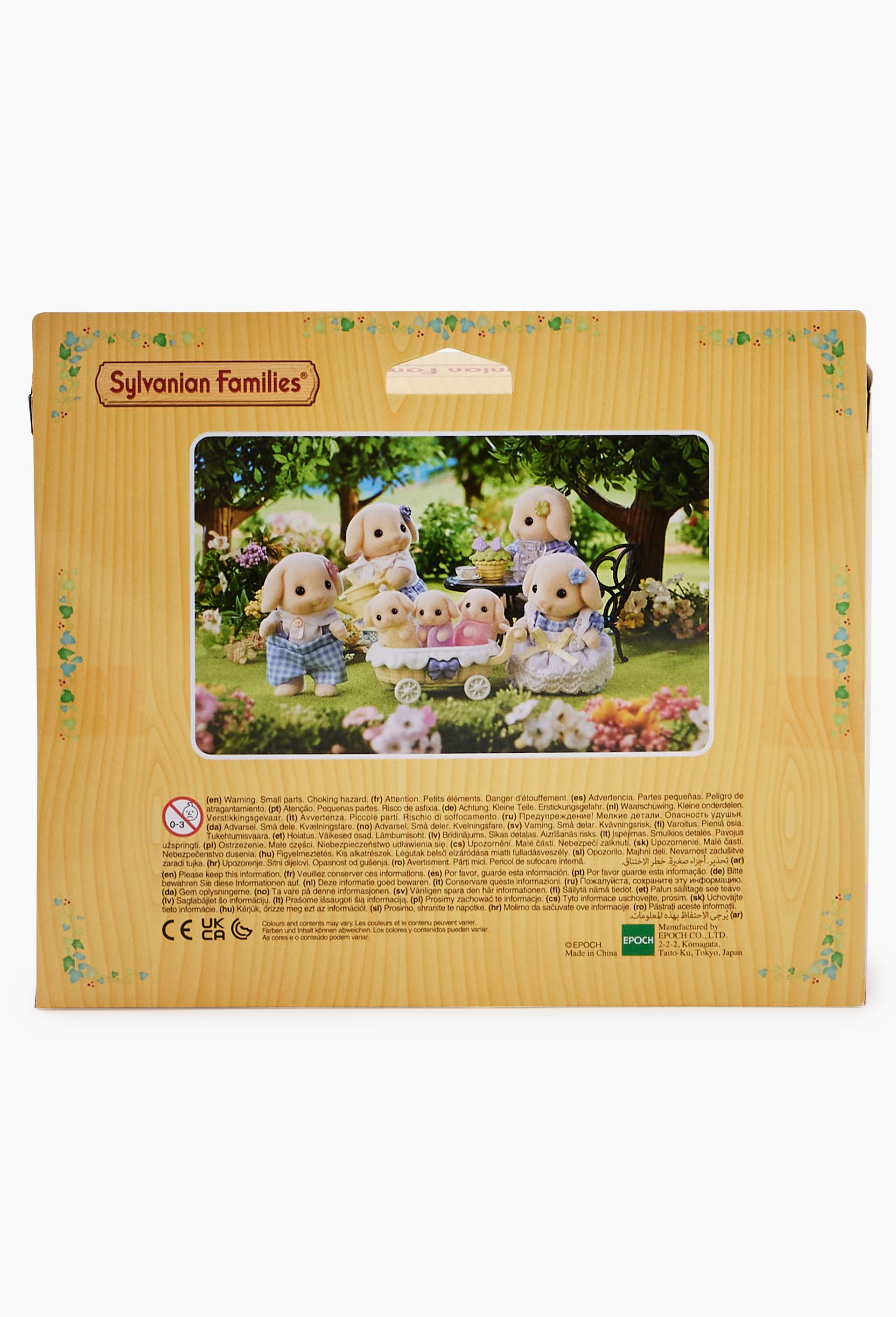 La famille Lapin B&eacute;lier - Sylvanian Families, Multicolore, large image number 1
