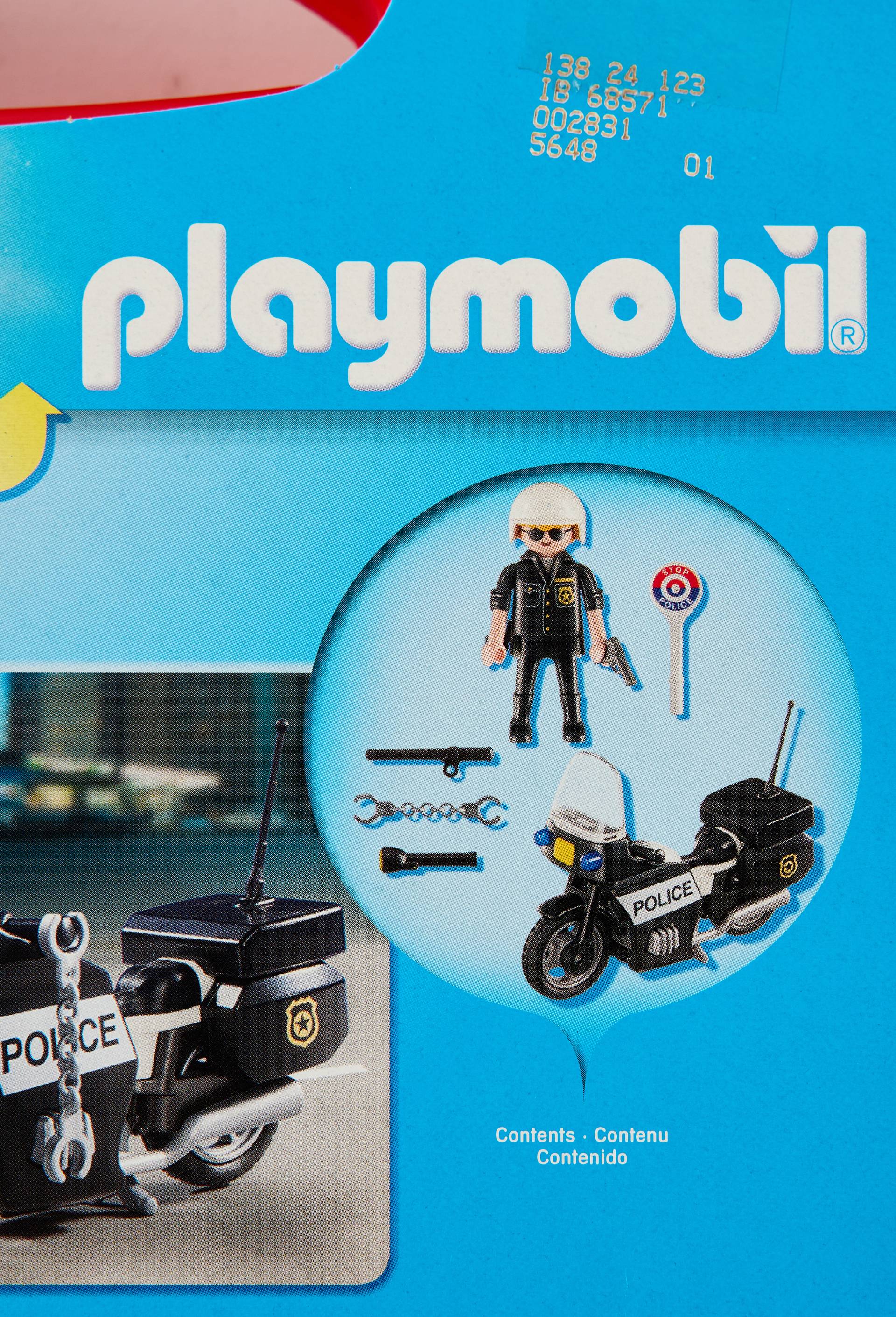 Playmobil City Action 5648 - Valisette Motard de Police, Multicolore, large image number 1