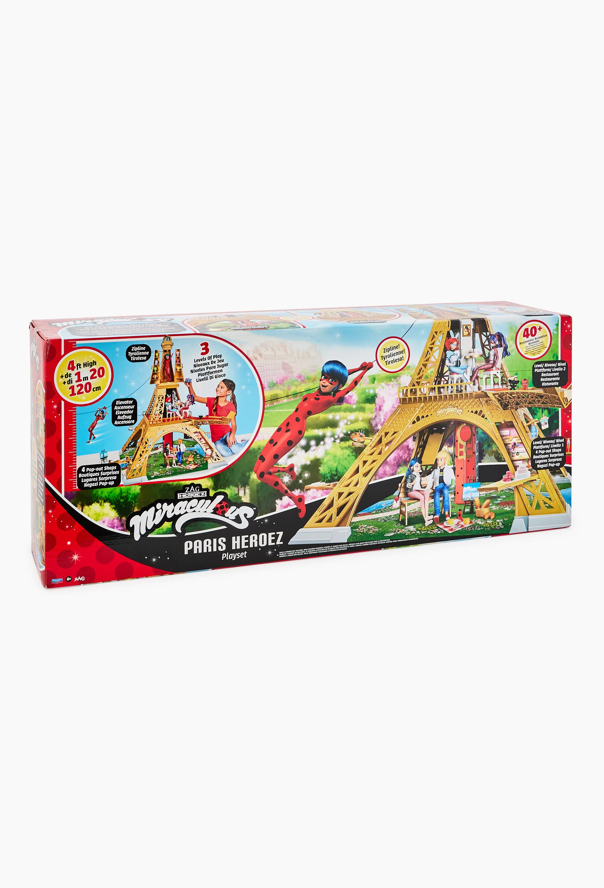 Miraculous - Playset deluxe paris, Multicolore, large image number 0