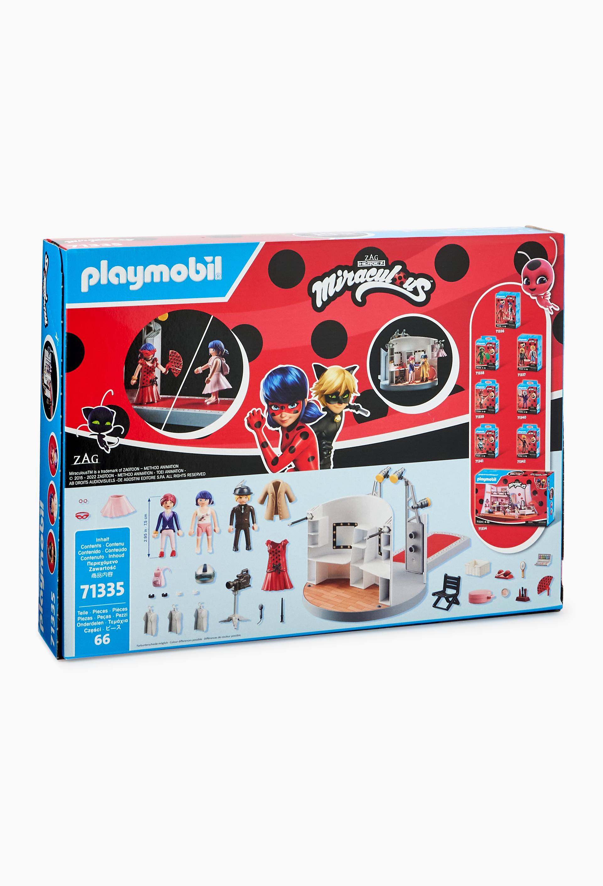 D&eacute;fil&eacute; de mode &agrave; Paris - Playmobil Miraculous 71335, Multicolore, large image number 1