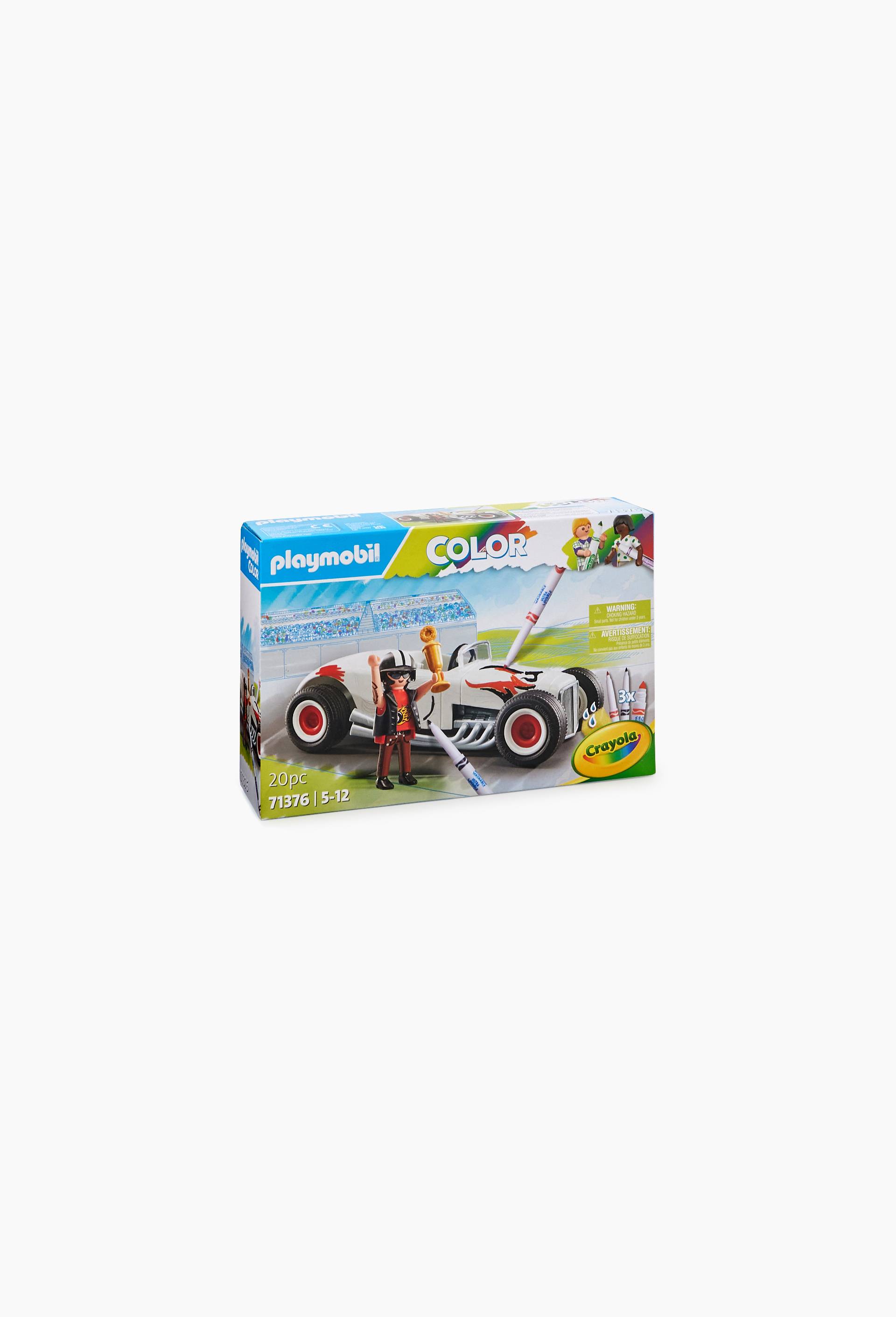 71376 _ Playmobil Color _ Voiture de course, Multicolore, large image number 0