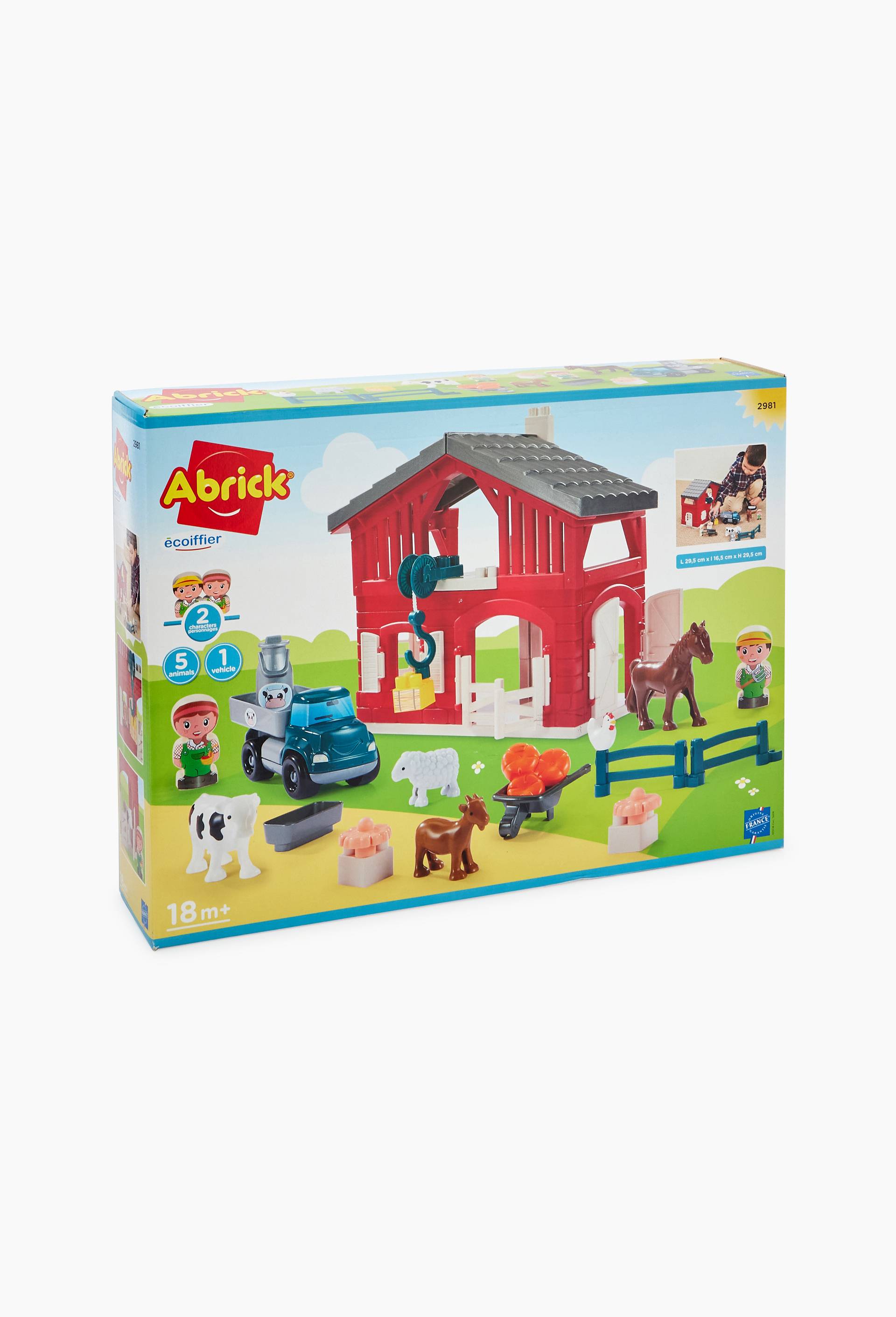 Ferme traditionnelle - Abrick, Multicolore, large image number 0